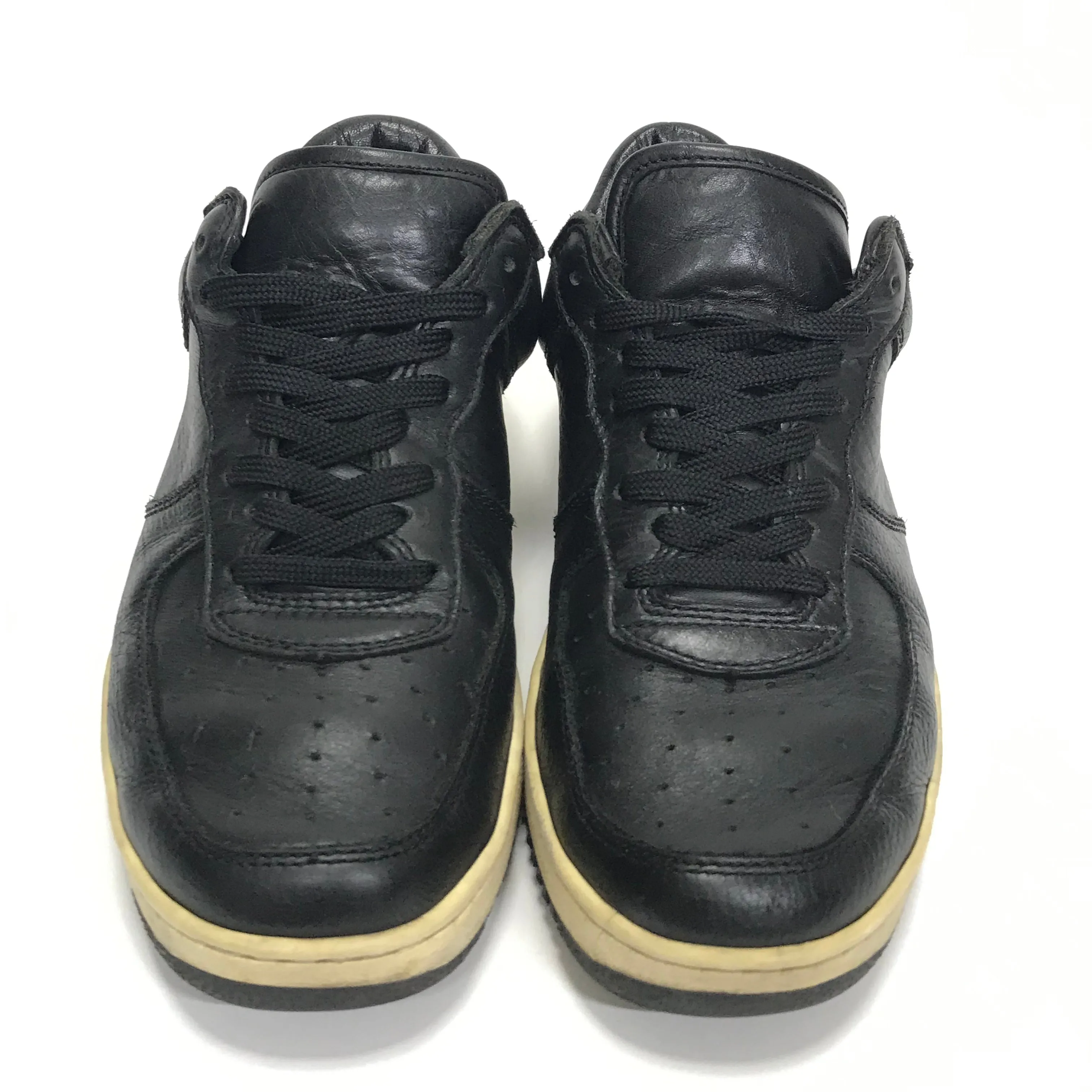 [10] Supreme Vintage Downlow Leather Shoes Black