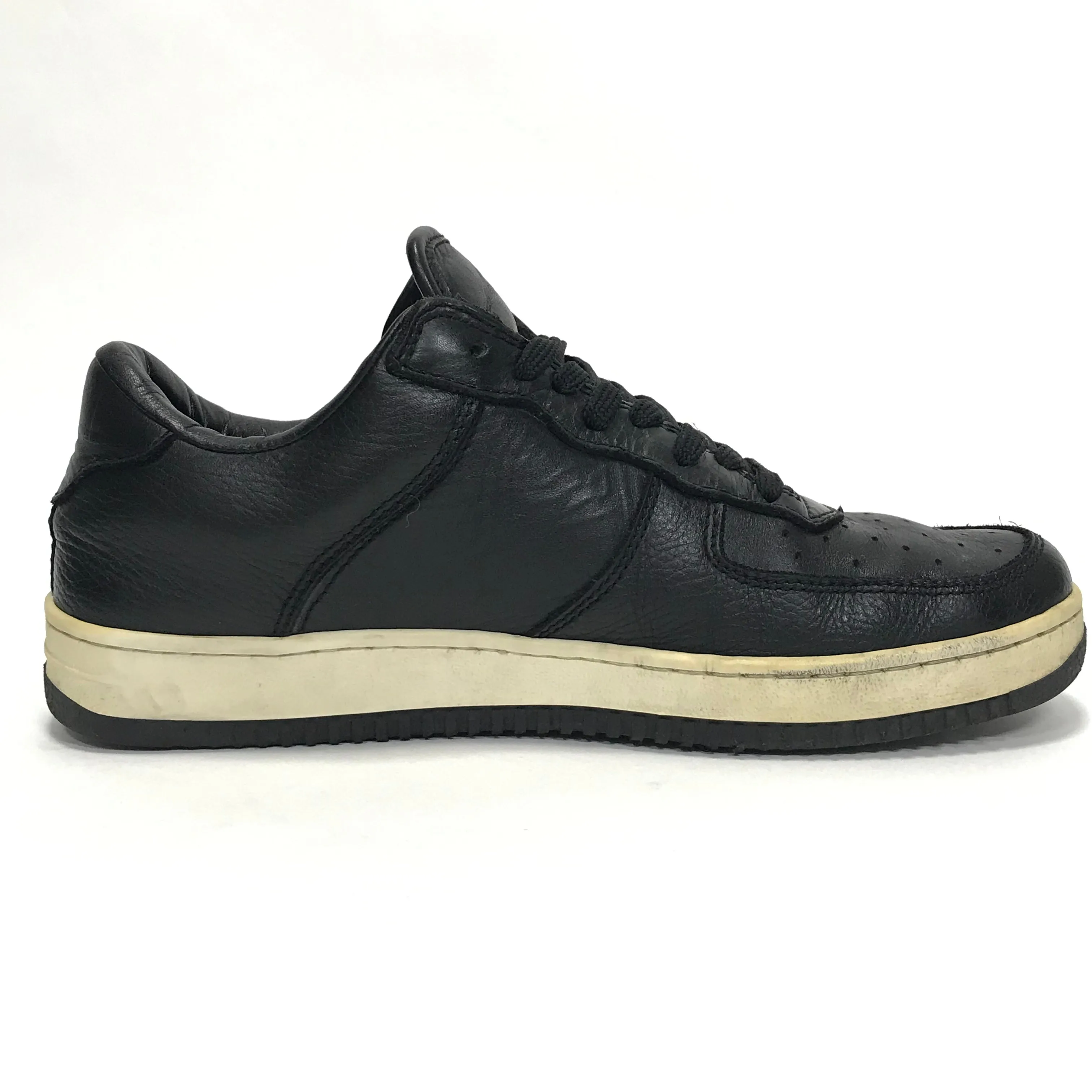 [10] Supreme Vintage Downlow Leather Shoes Black