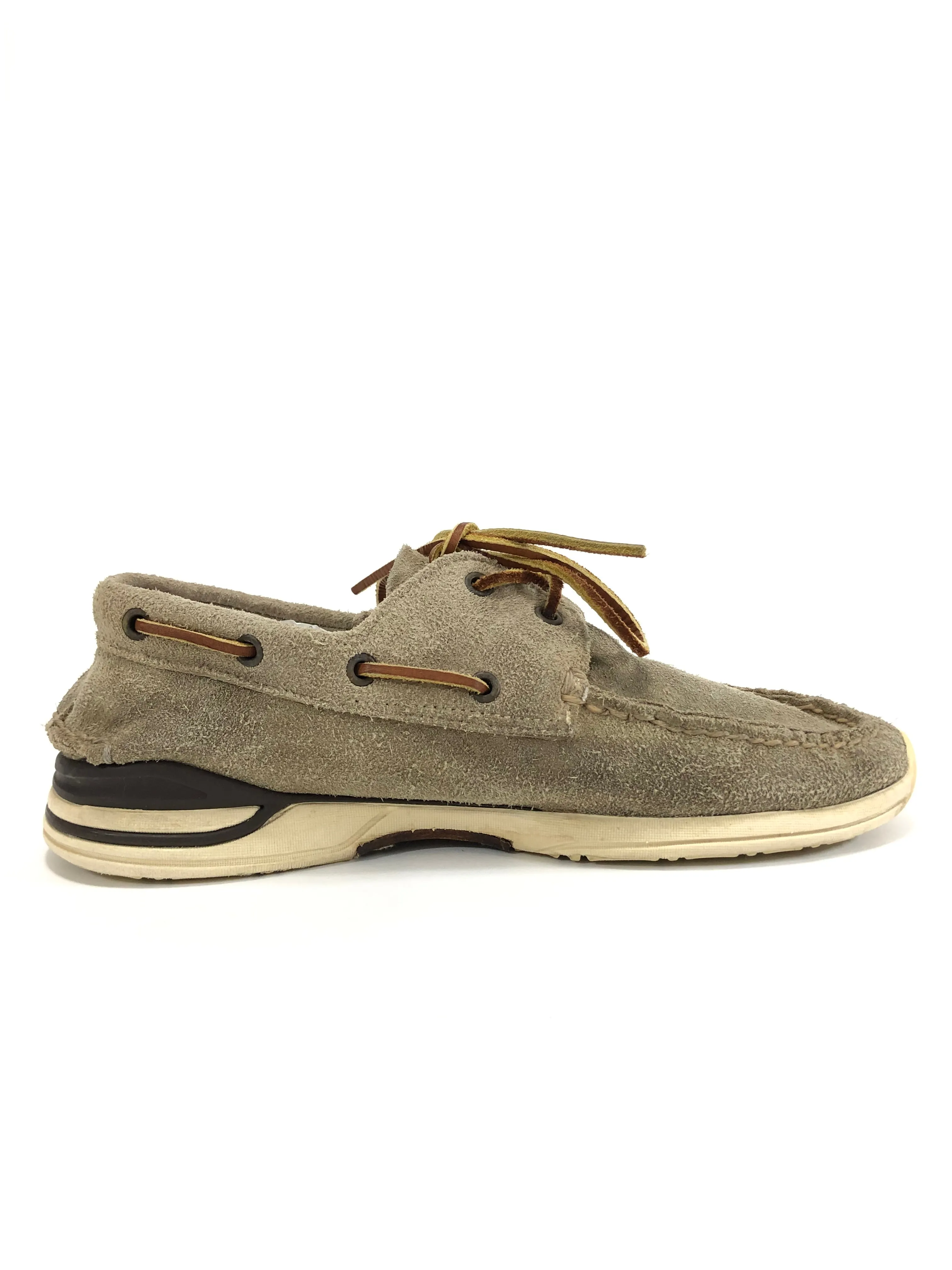[10] Visvim Hockney Folk Suede Sand