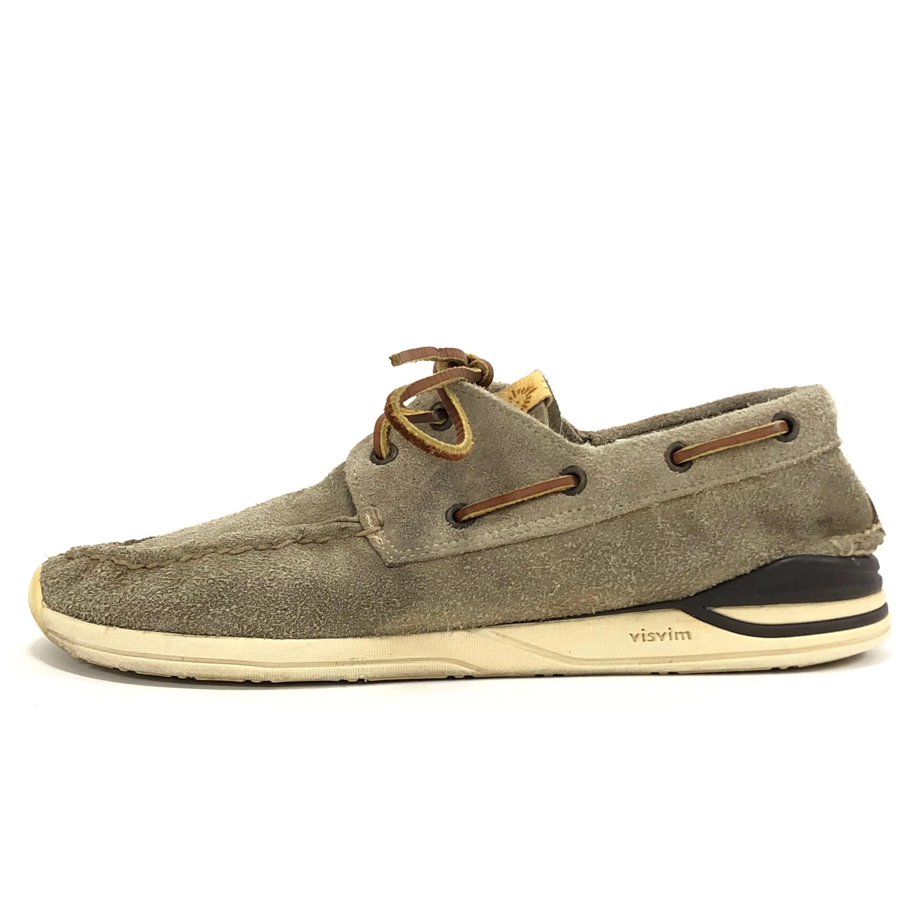 [10] Visvim Hockney Folk Suede Sand