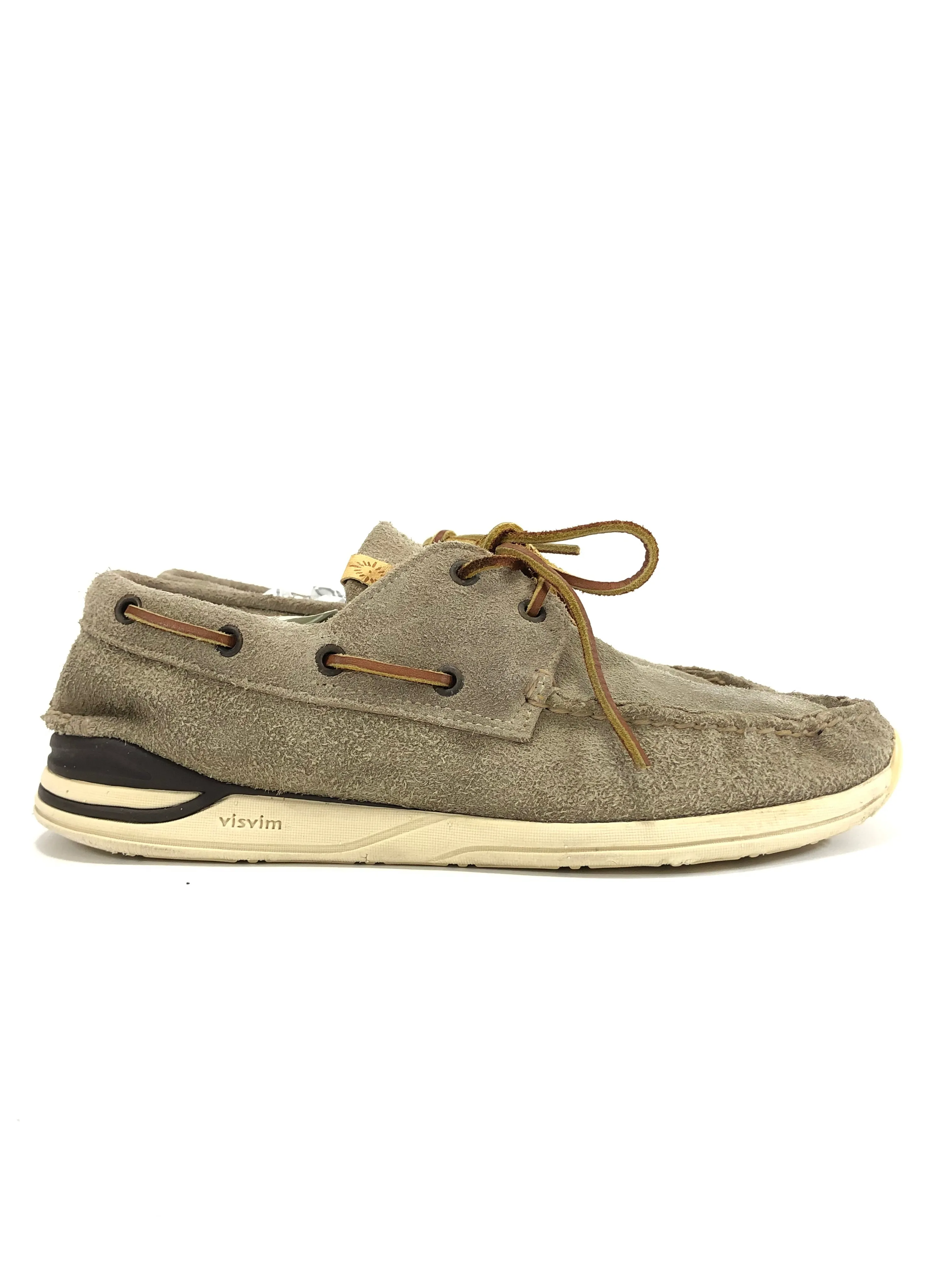 [10] Visvim Hockney Folk Suede Sand