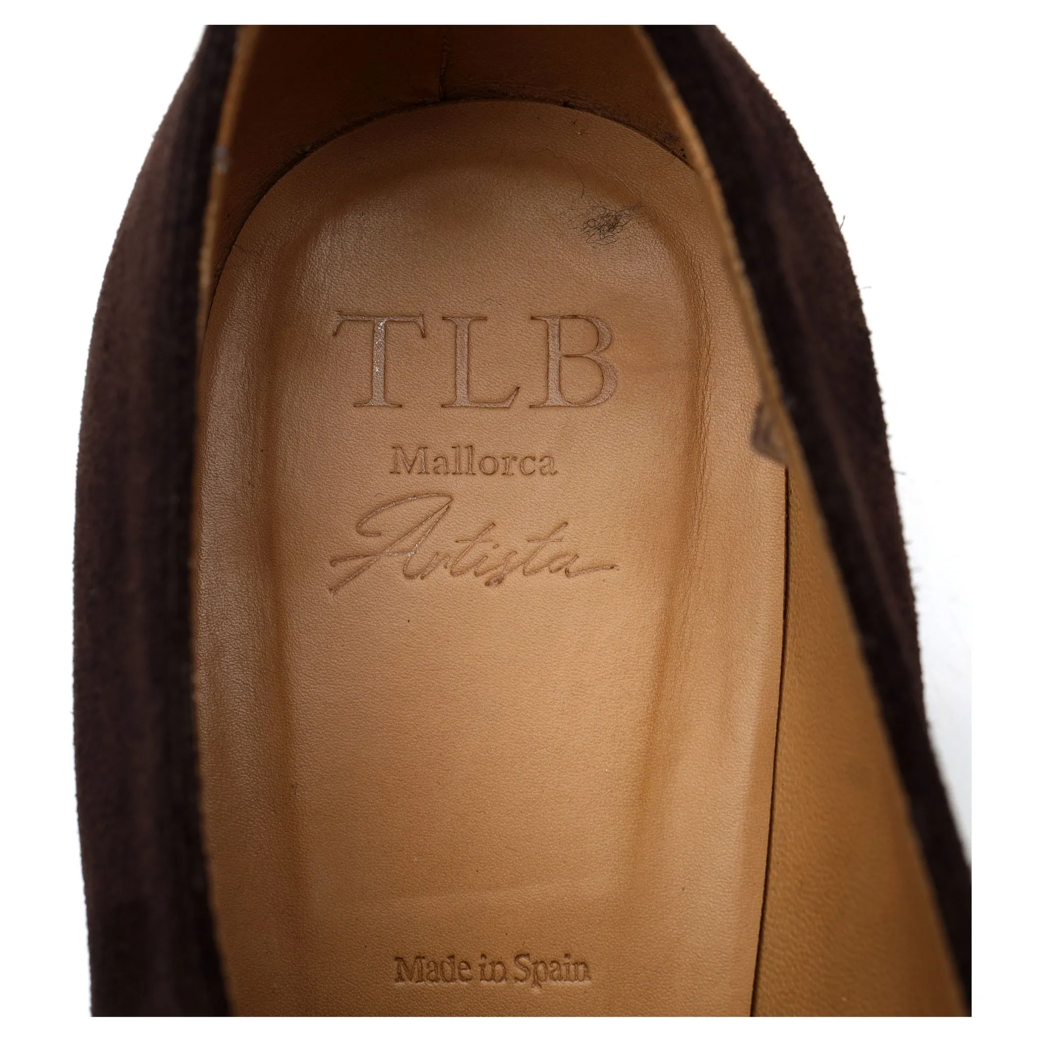 '113 Artista' Brown Suede Oxford UK 11.5 F
