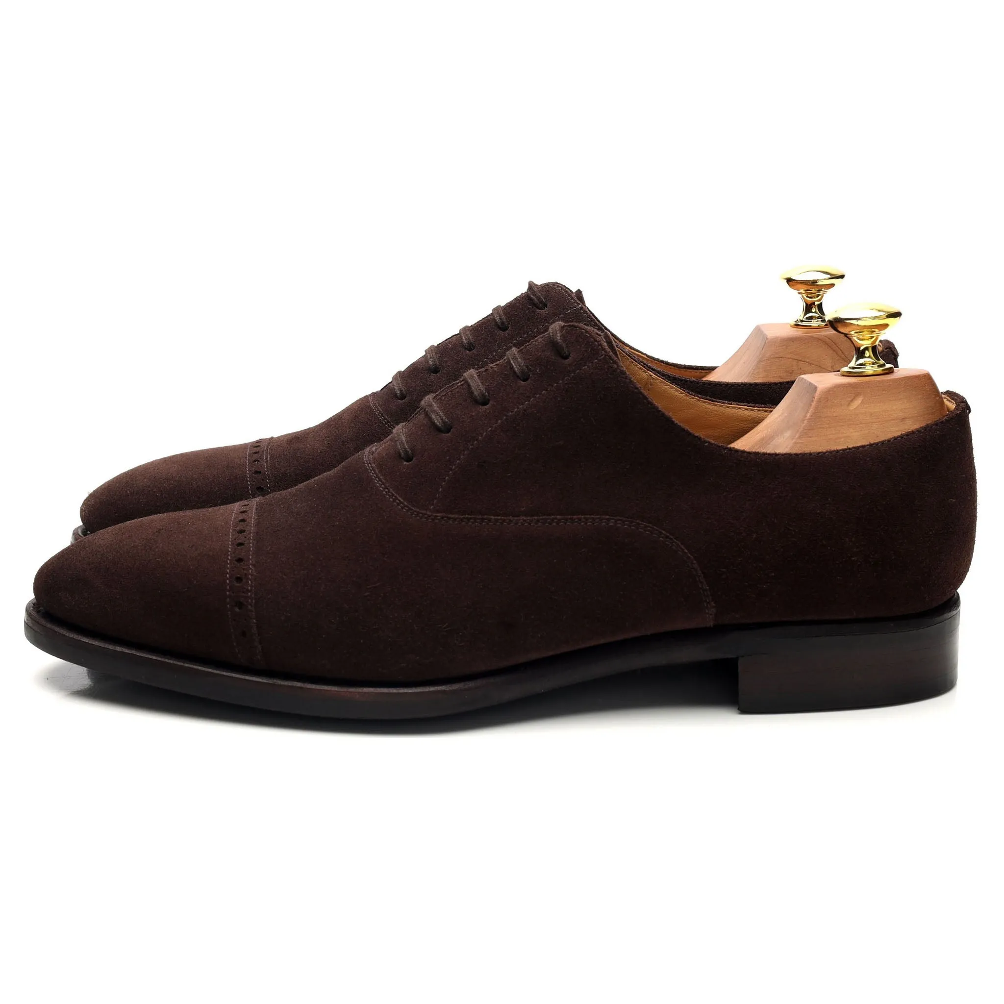 '113 Artista' Brown Suede Oxford UK 8