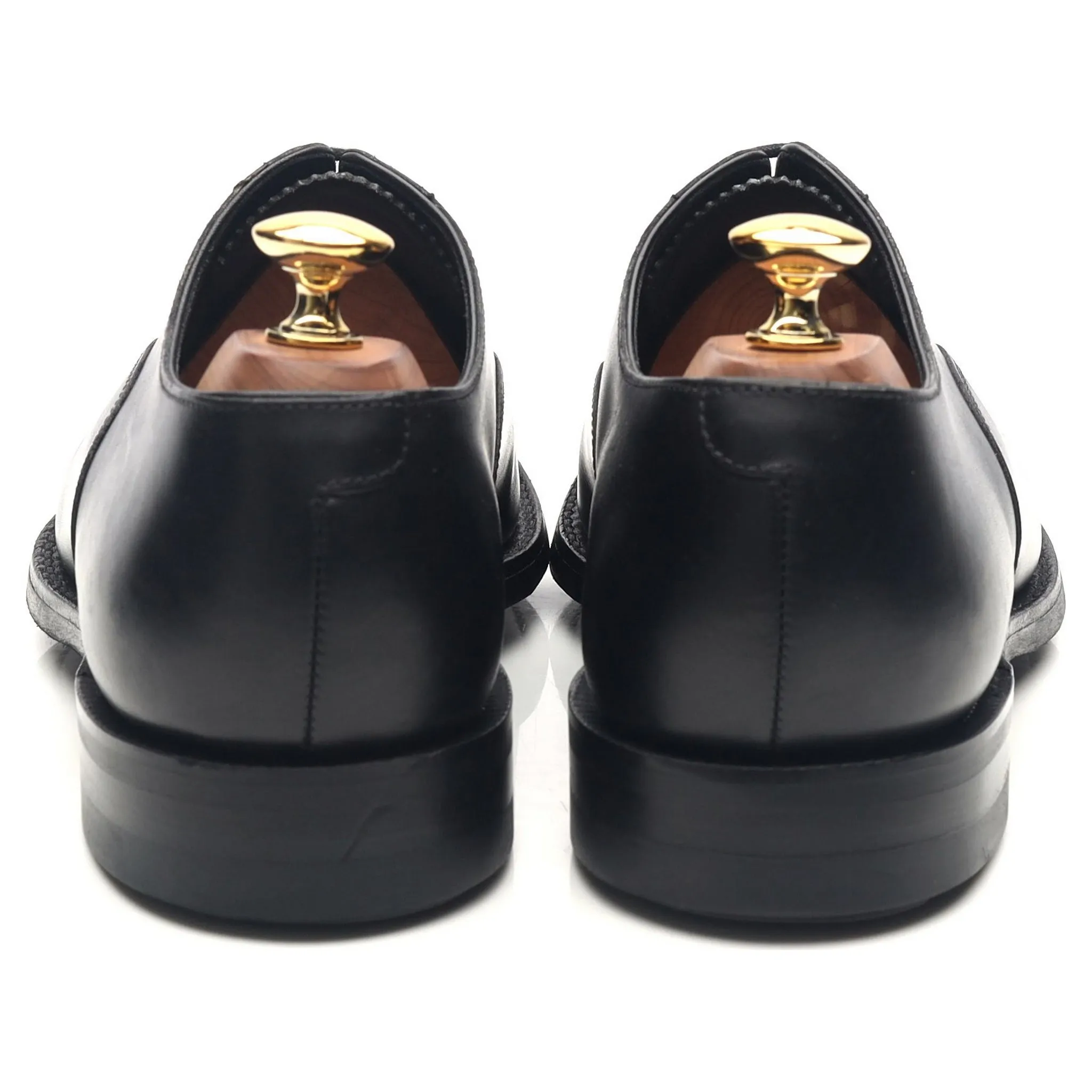 1880 'Aldwych' Black Leather Oxford UK 6 F
