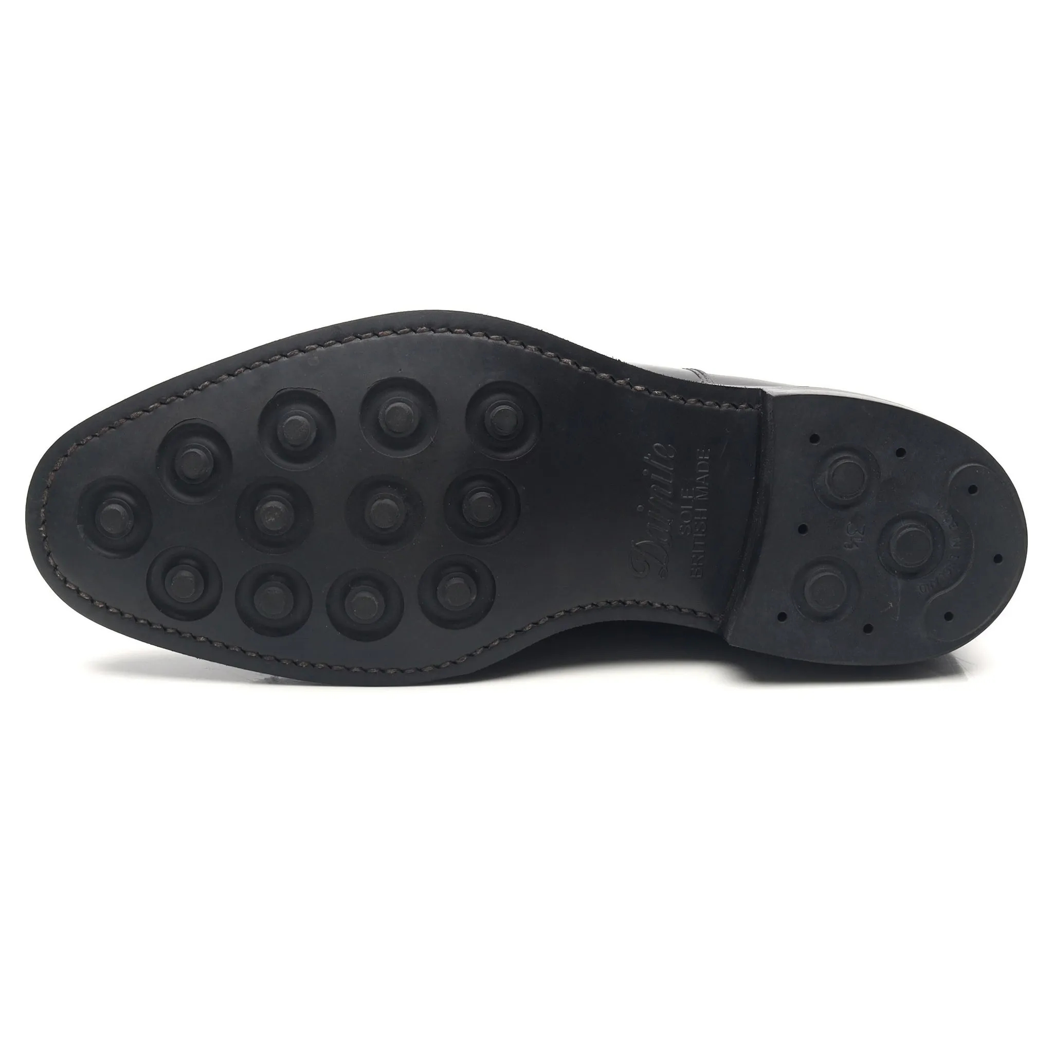 1880 'Aldwych' Black Leather Oxford UK 6 F
