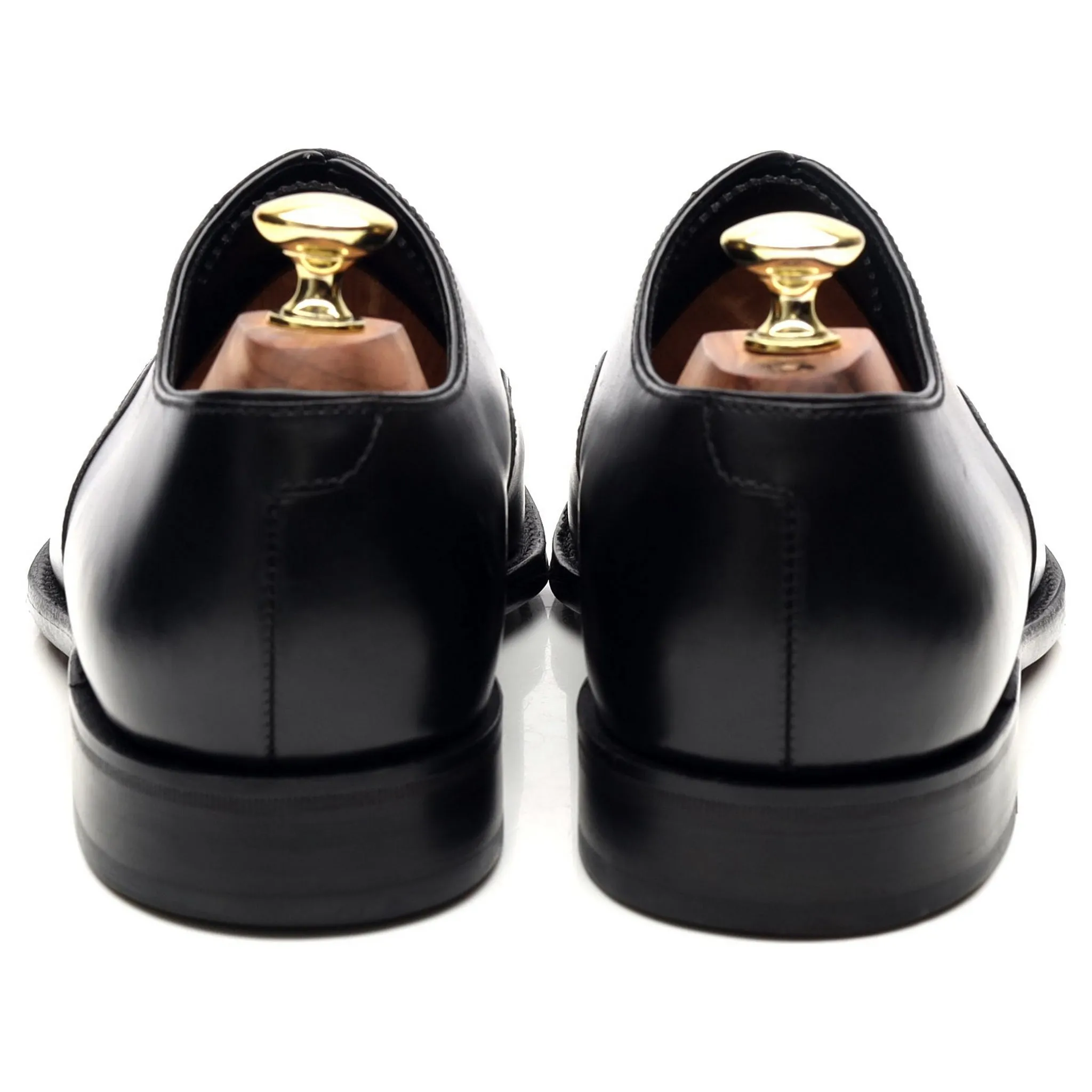 1880 'Aldwych' Black Leather Oxford UK 7 F