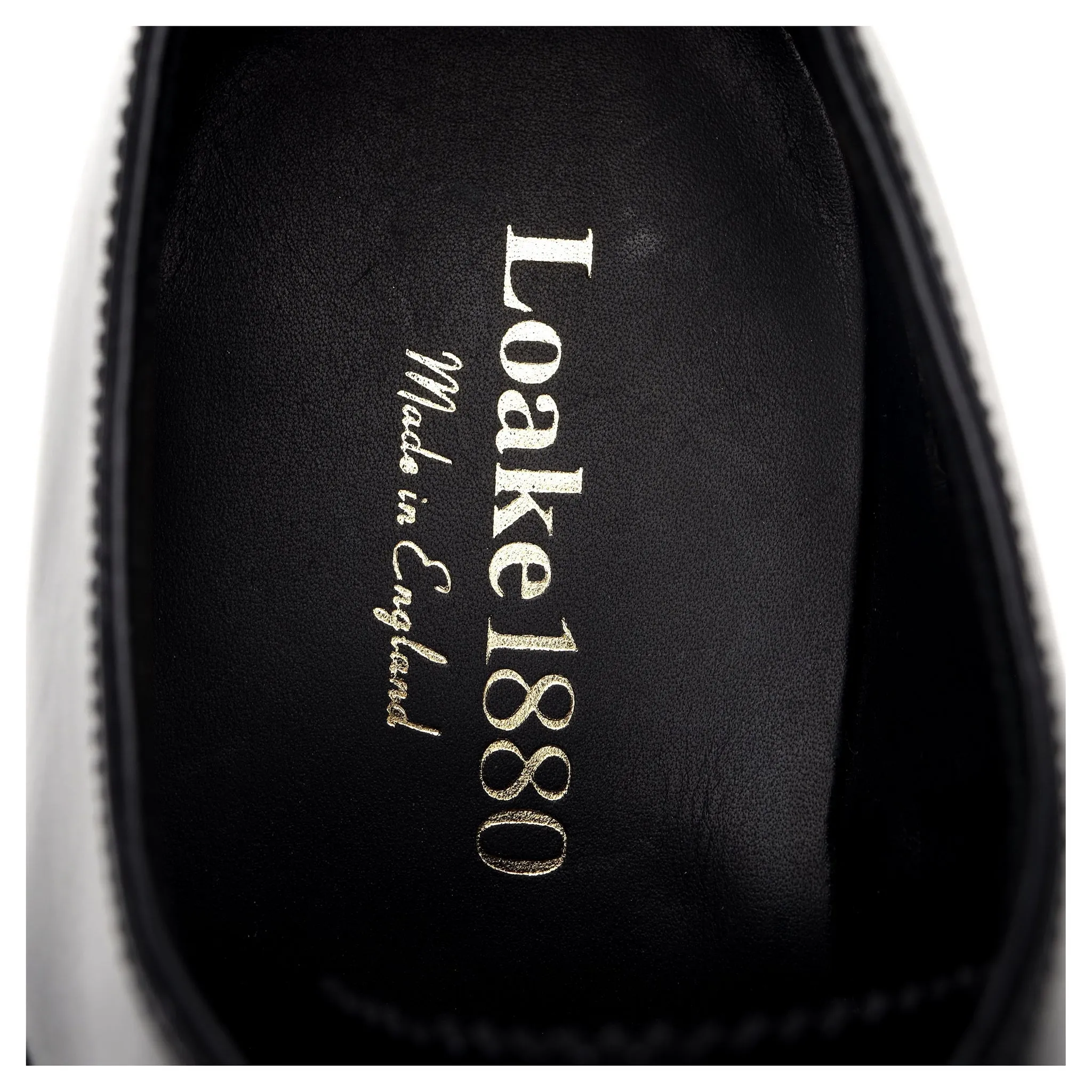 1880 'Aldwych' Black Leather Oxford UK 7 F