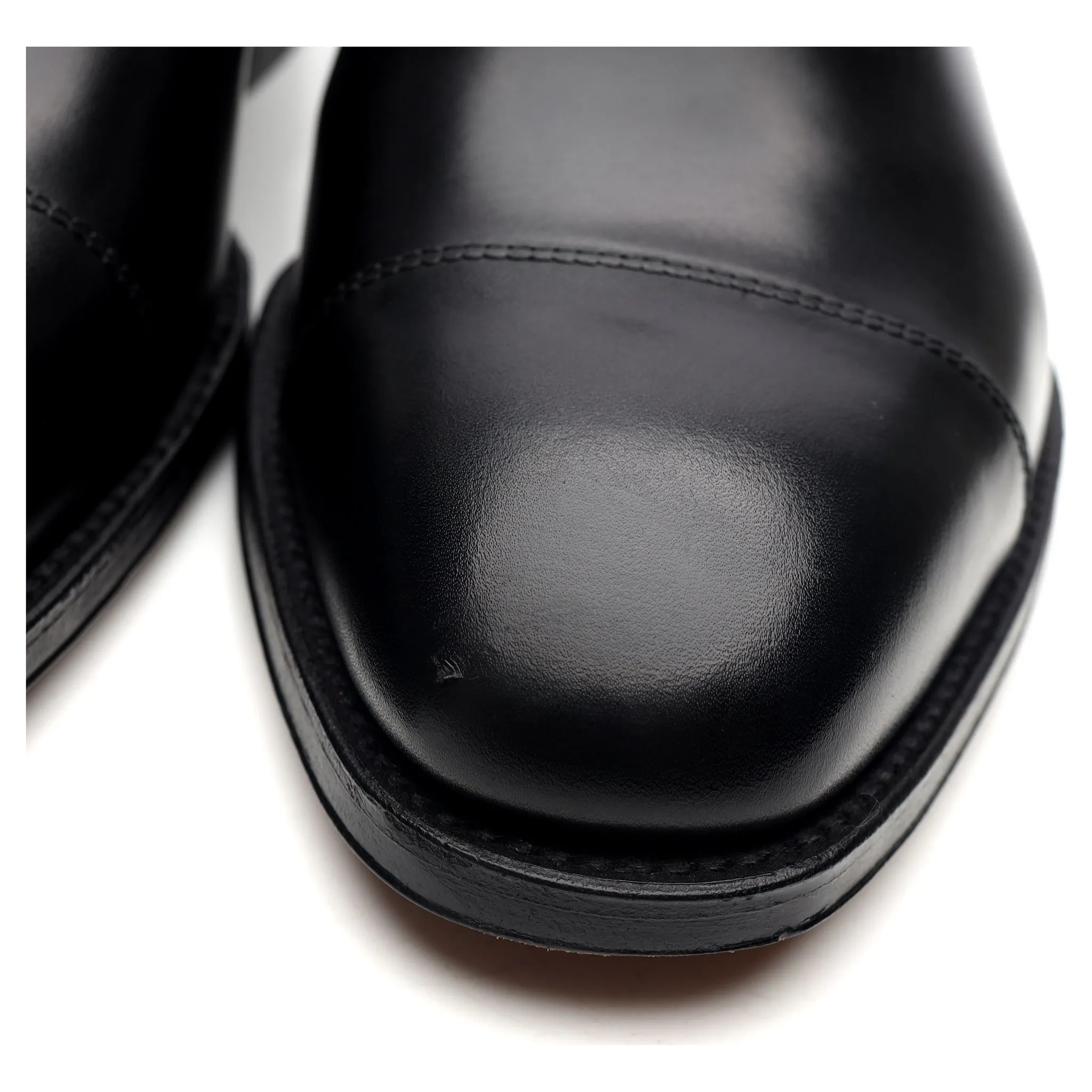 1880 'Aldwych' Black Leather Oxford UK 7 F