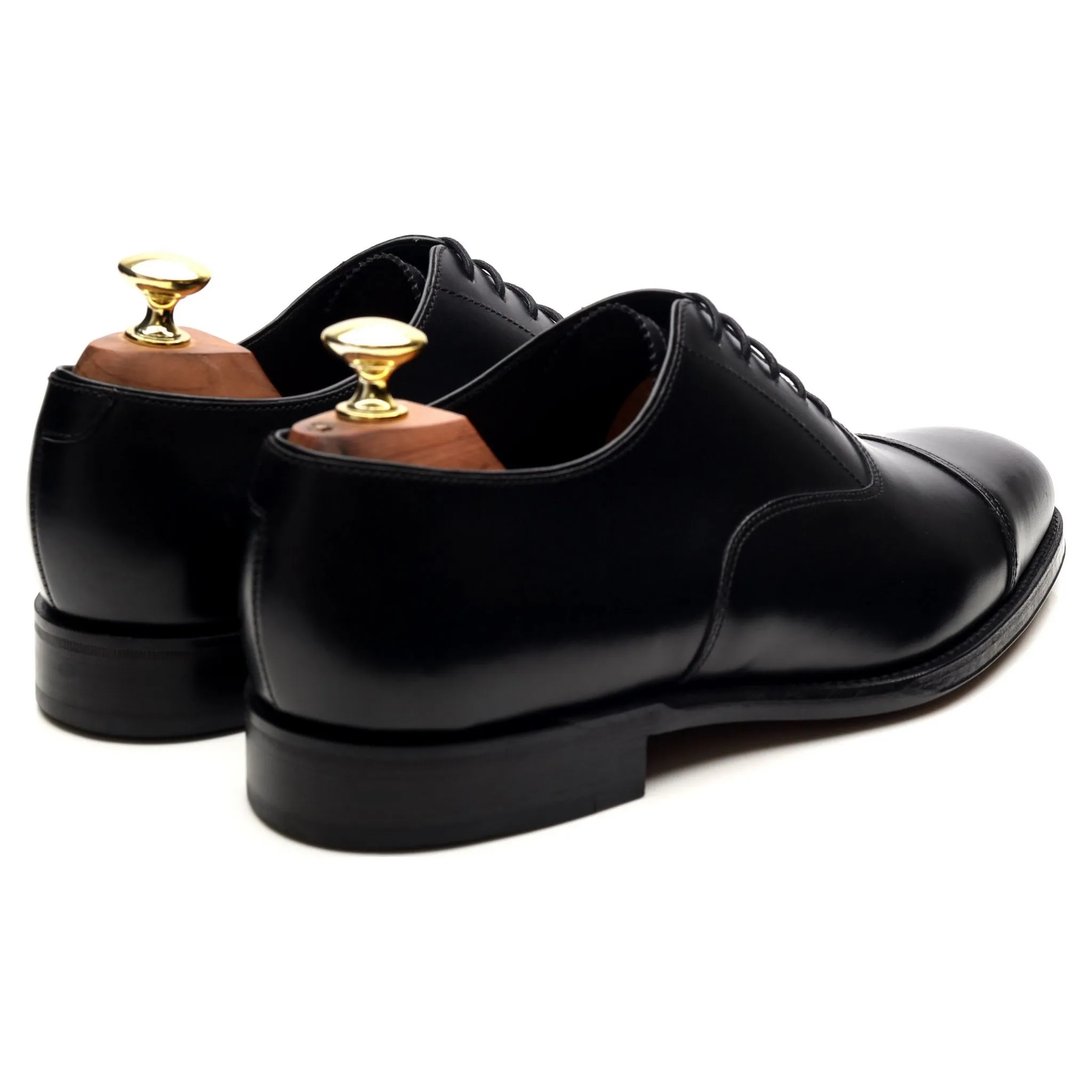 1880 'Aldwych' Black Leather Oxford UK 7 F