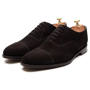 1880 'Aldwych' Dark Brown Suede Oxford UK 10 F