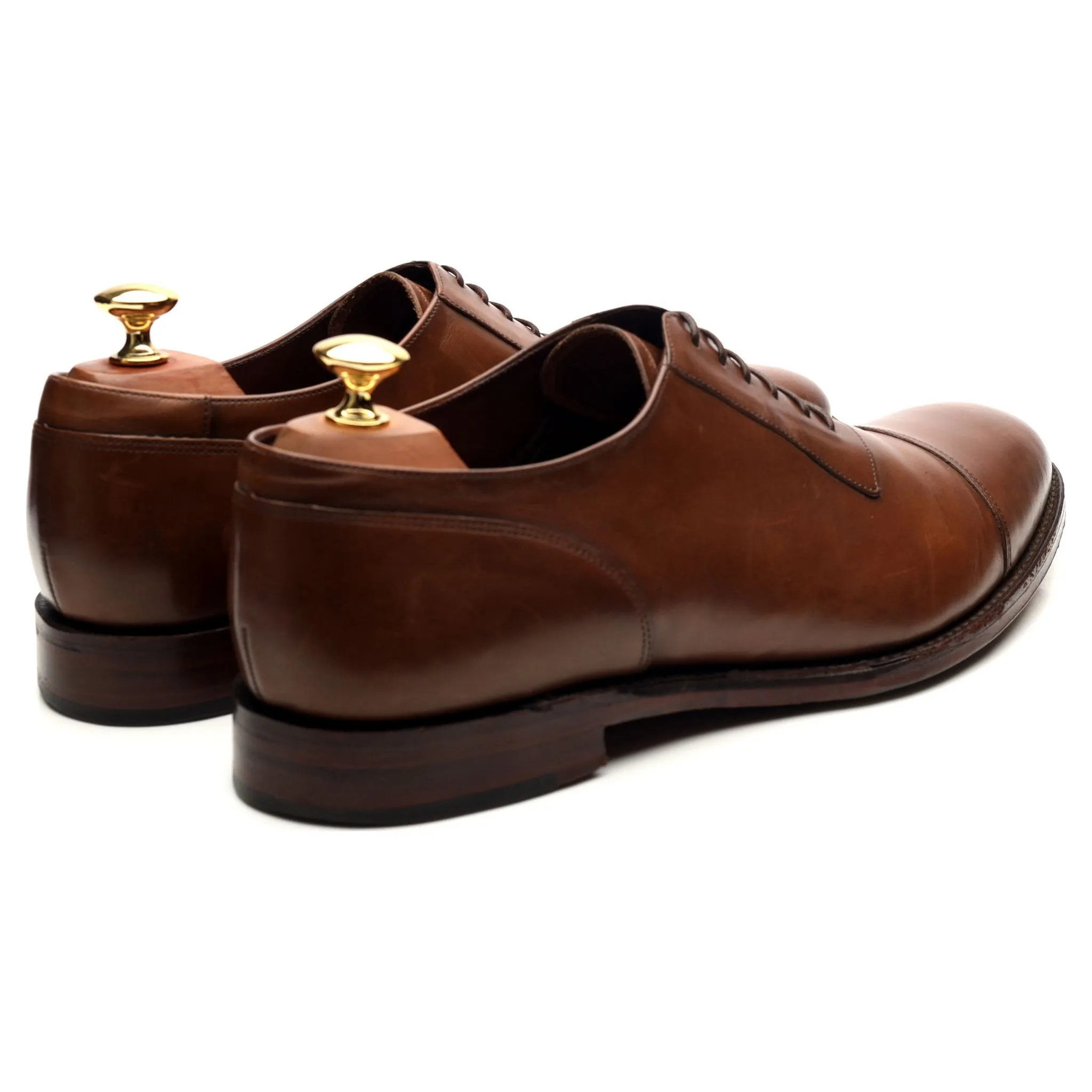 1880 'Churchill' Brown Leather Oxford UK 9 G