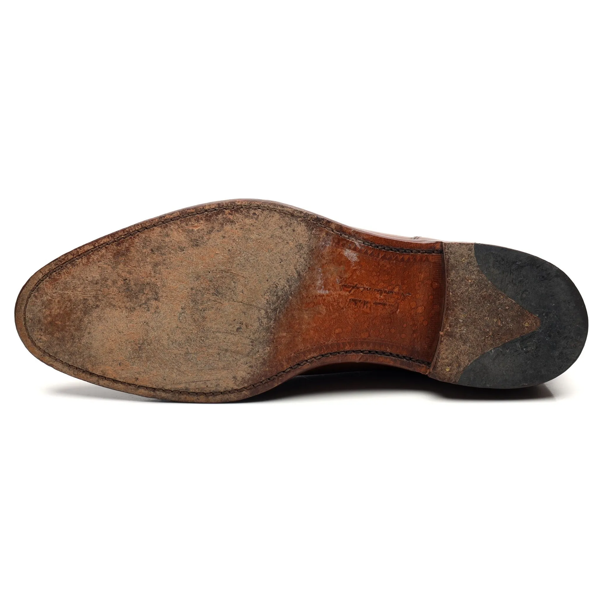 1880 'Churchill' Brown Leather Oxford UK 9 G