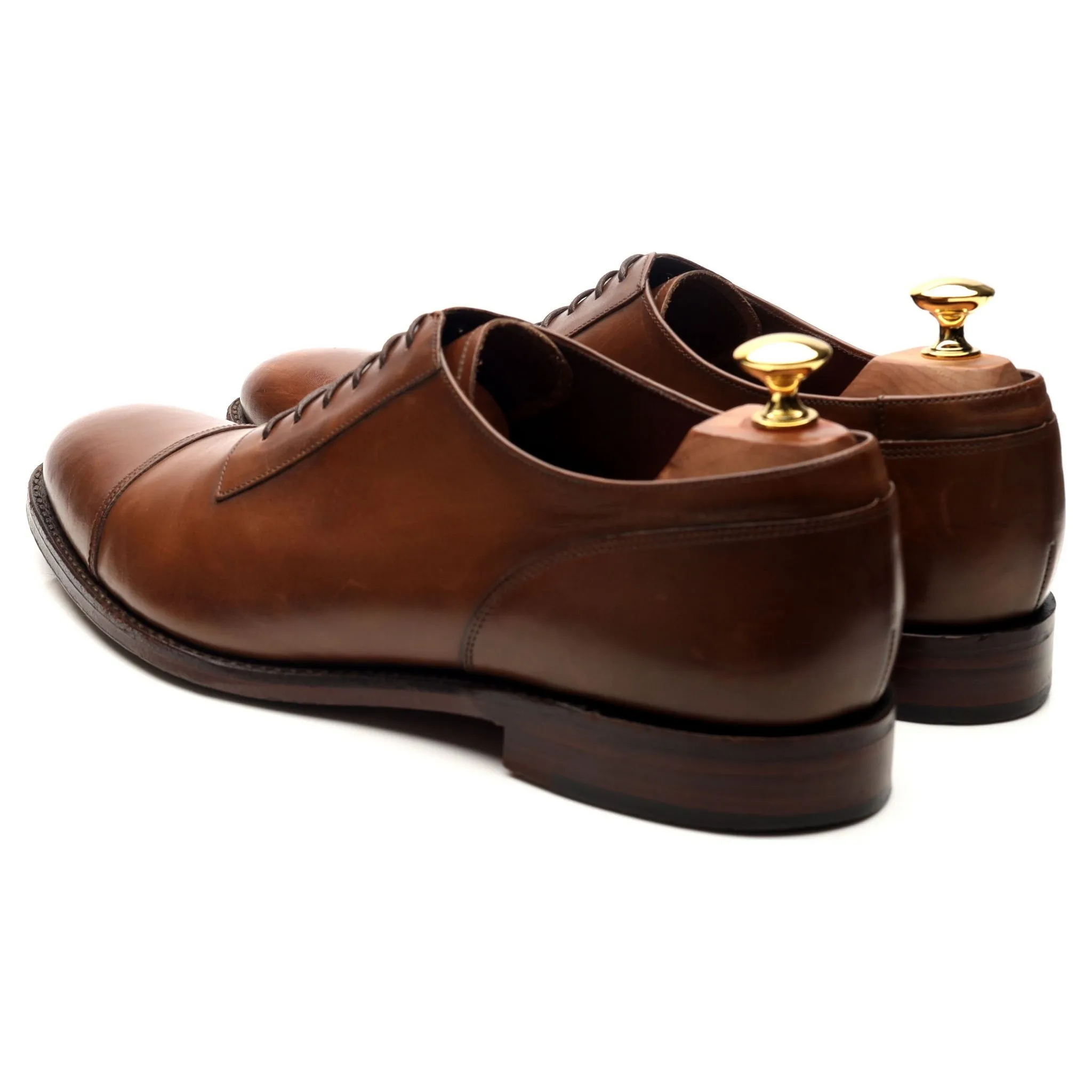 1880 'Churchill' Brown Leather Oxford UK 9 G