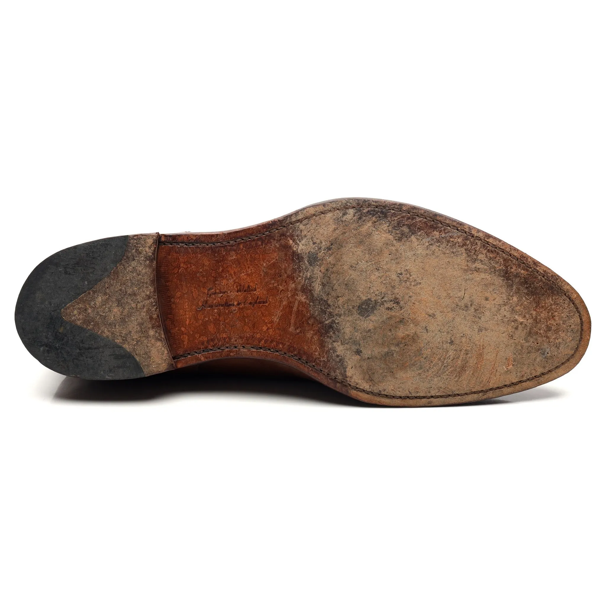 1880 'Churchill' Brown Leather Oxford UK 9 G