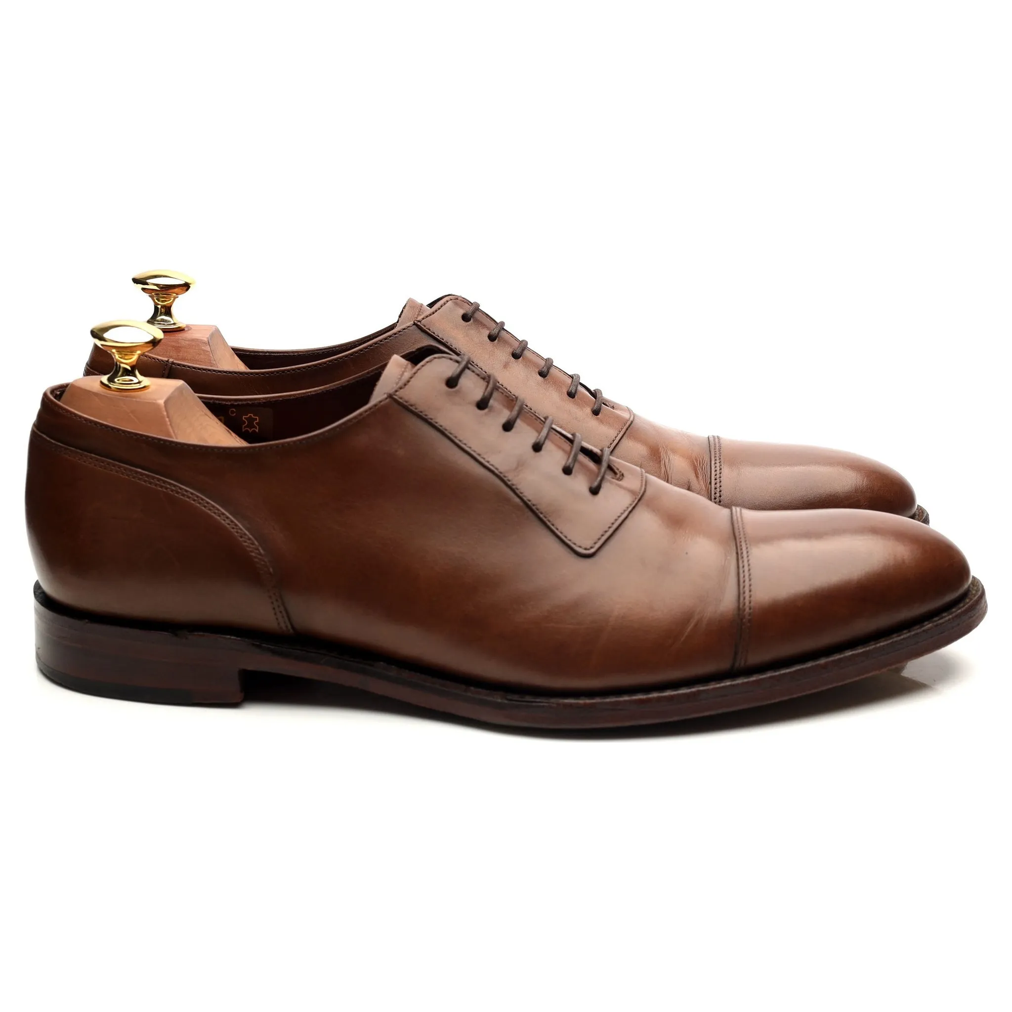 1880 'Churchill' Brown Leather Oxford UK 9 G