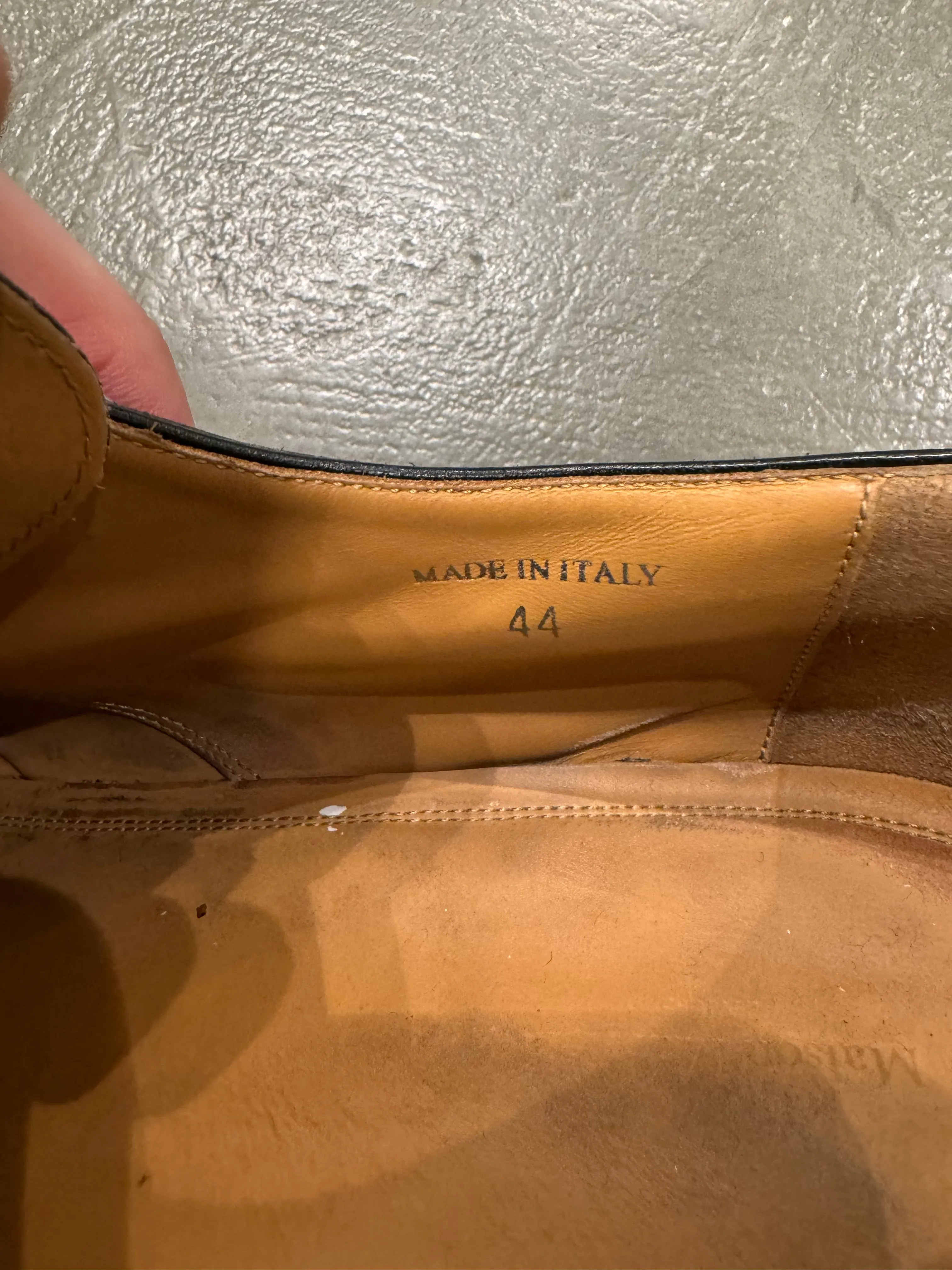 2010s Maison Margiela leather loafers shoes