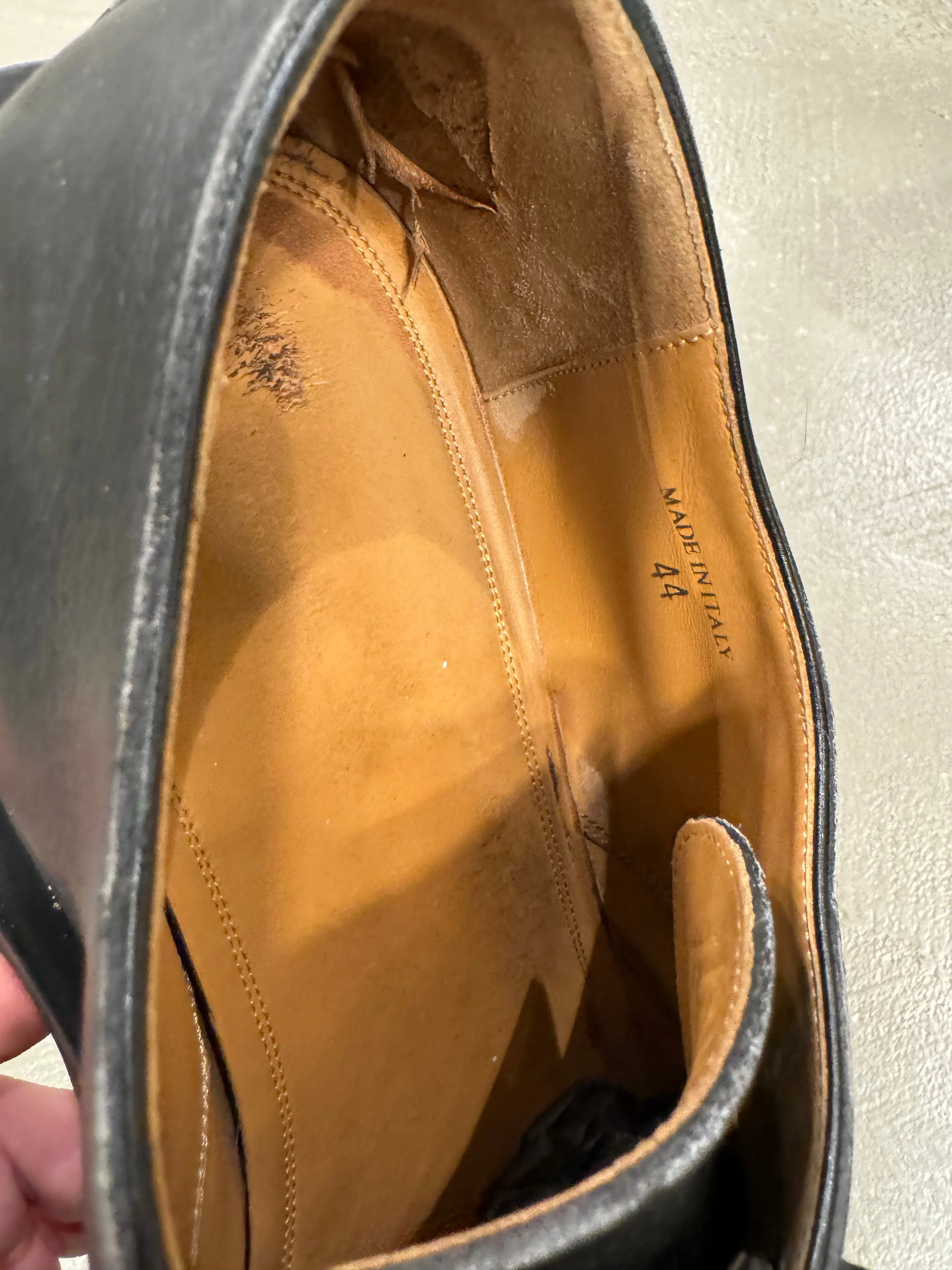 2010s Maison Margiela leather loafers shoes