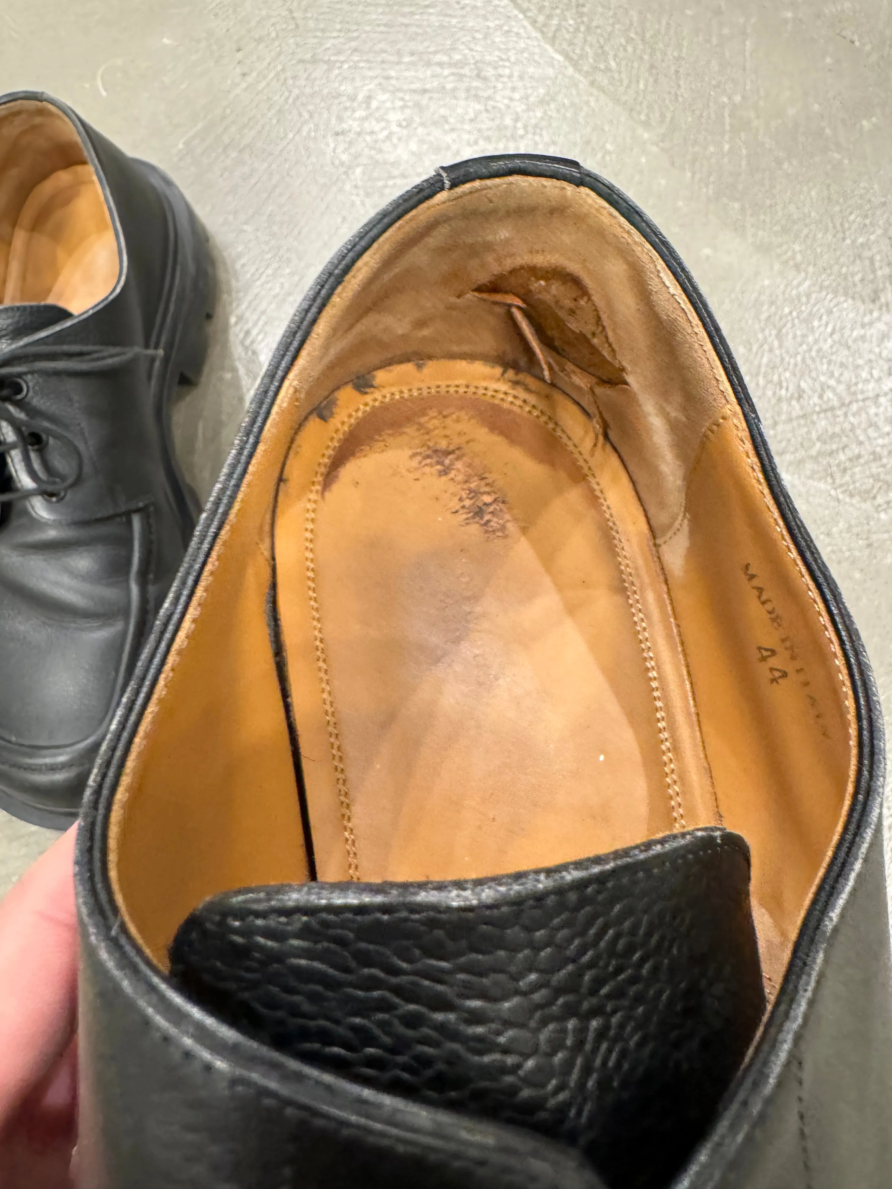 2010s Maison Margiela leather loafers shoes