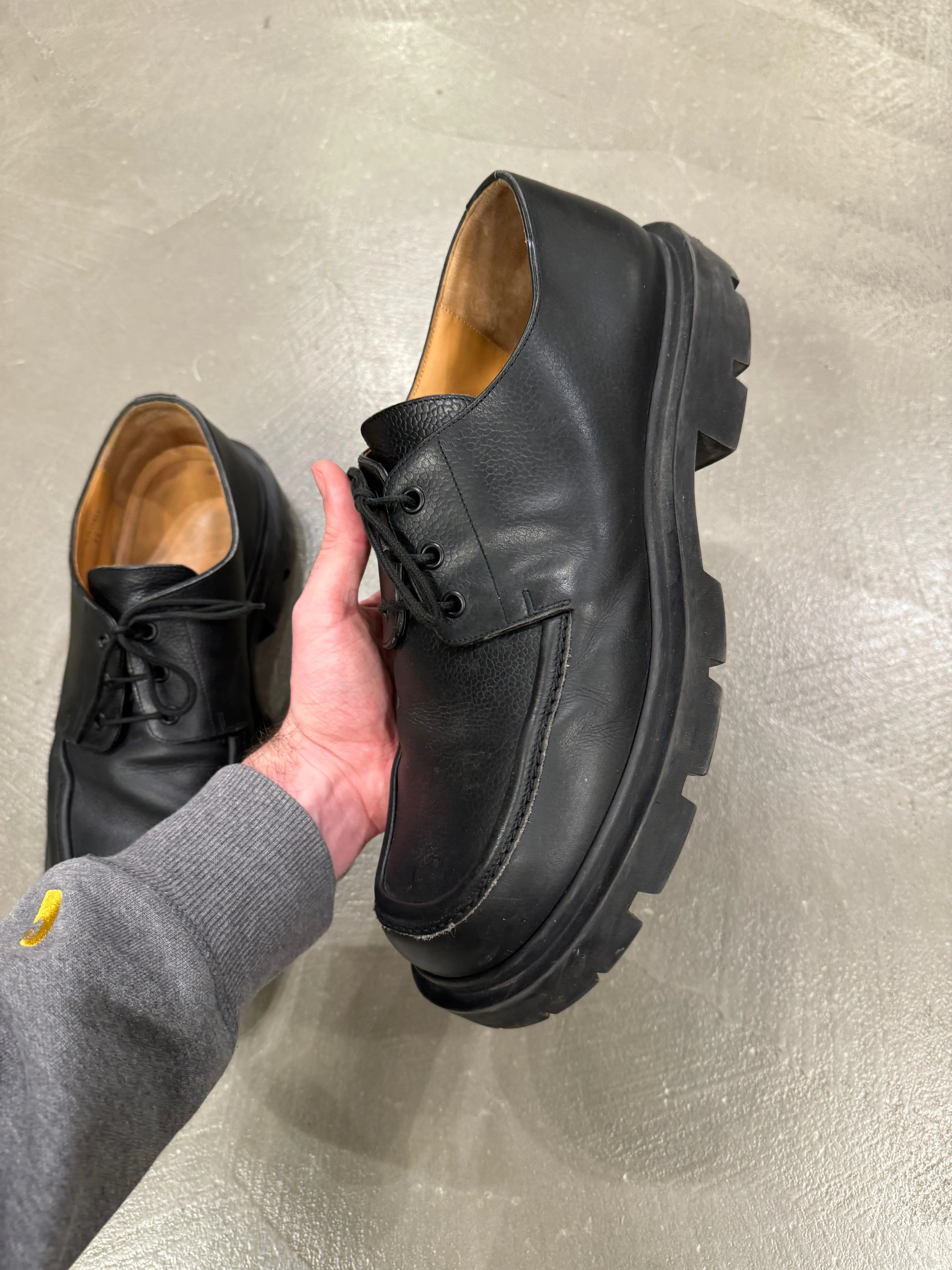 2010s Maison Margiela leather loafers shoes