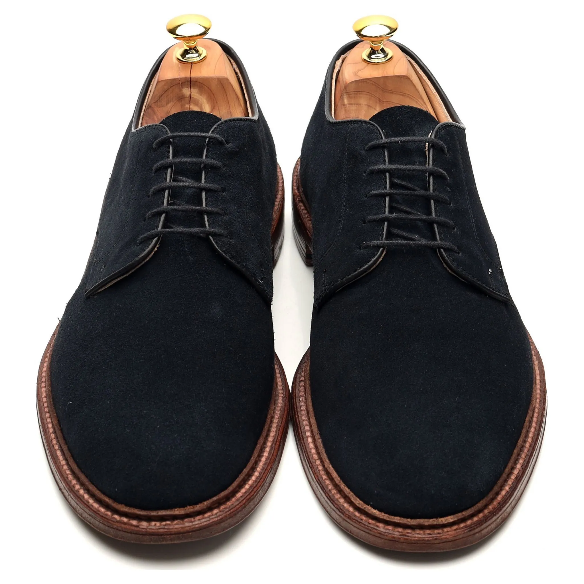 '29331F' Navy Blue Suede Derby UK 10.5 US 11.5 D