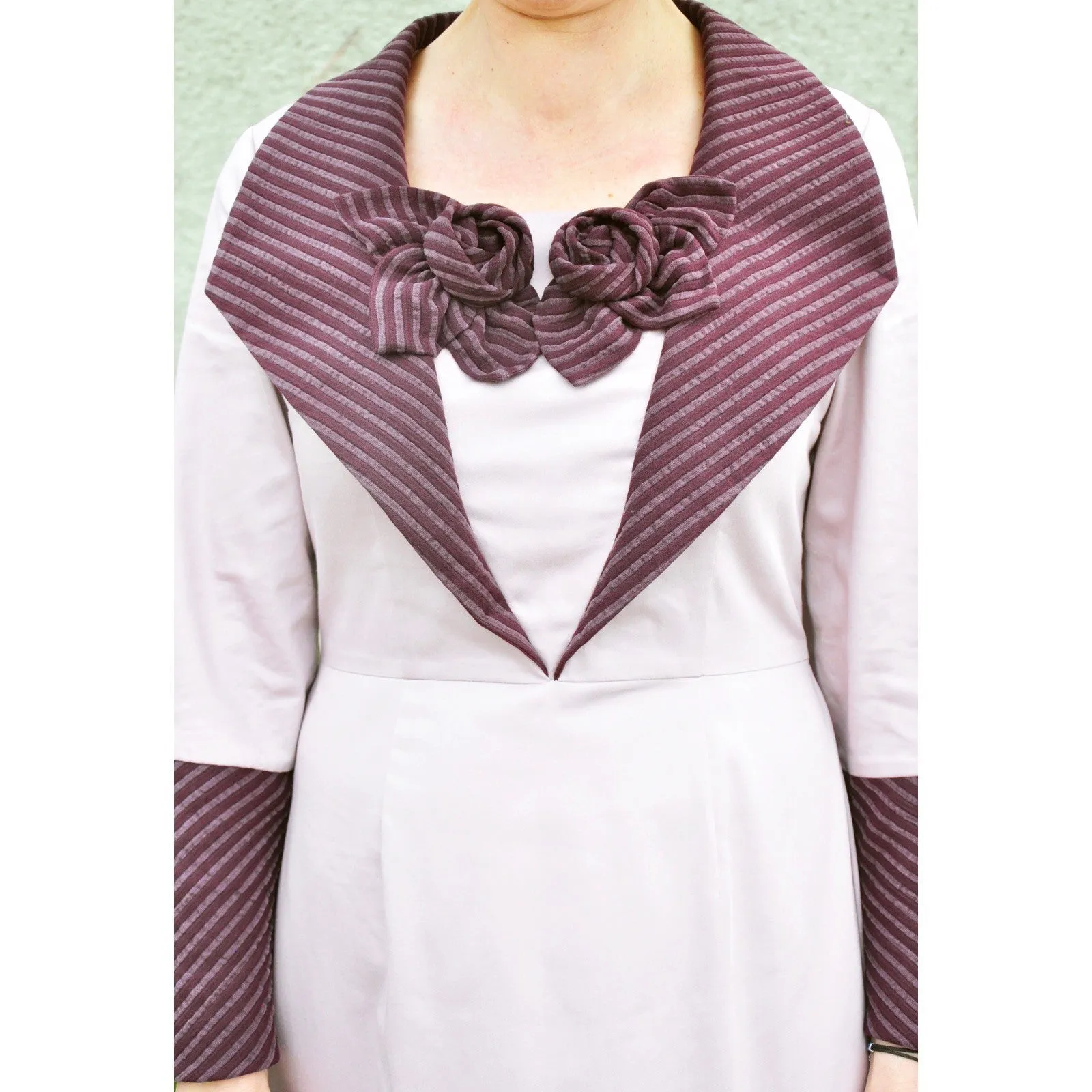 #3017    1930s Corsage Dress