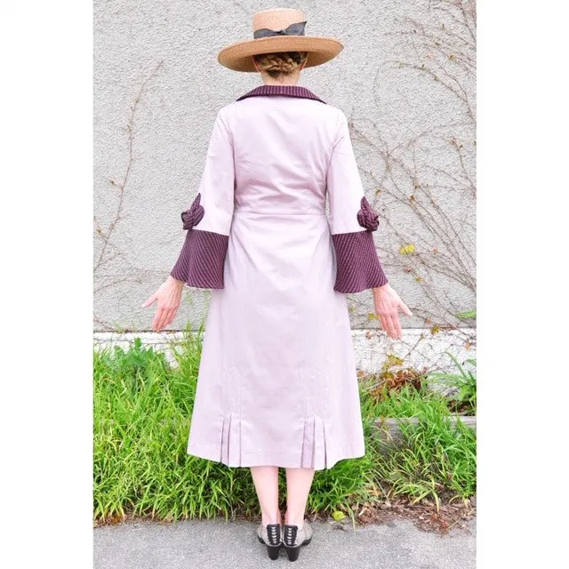 #3017    1930s Corsage Dress