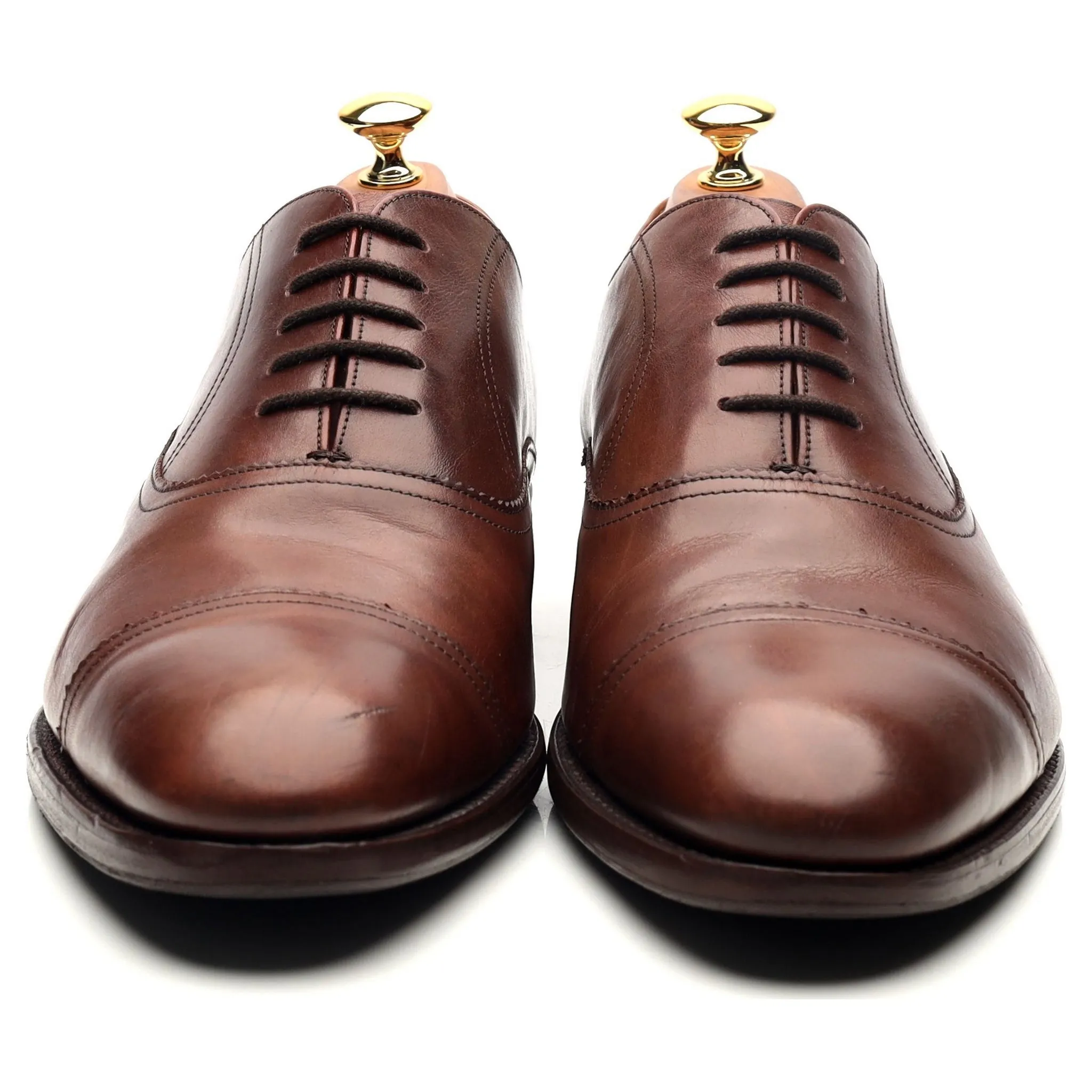 '3680MU01' Brown Leather Oxford UK 10 G