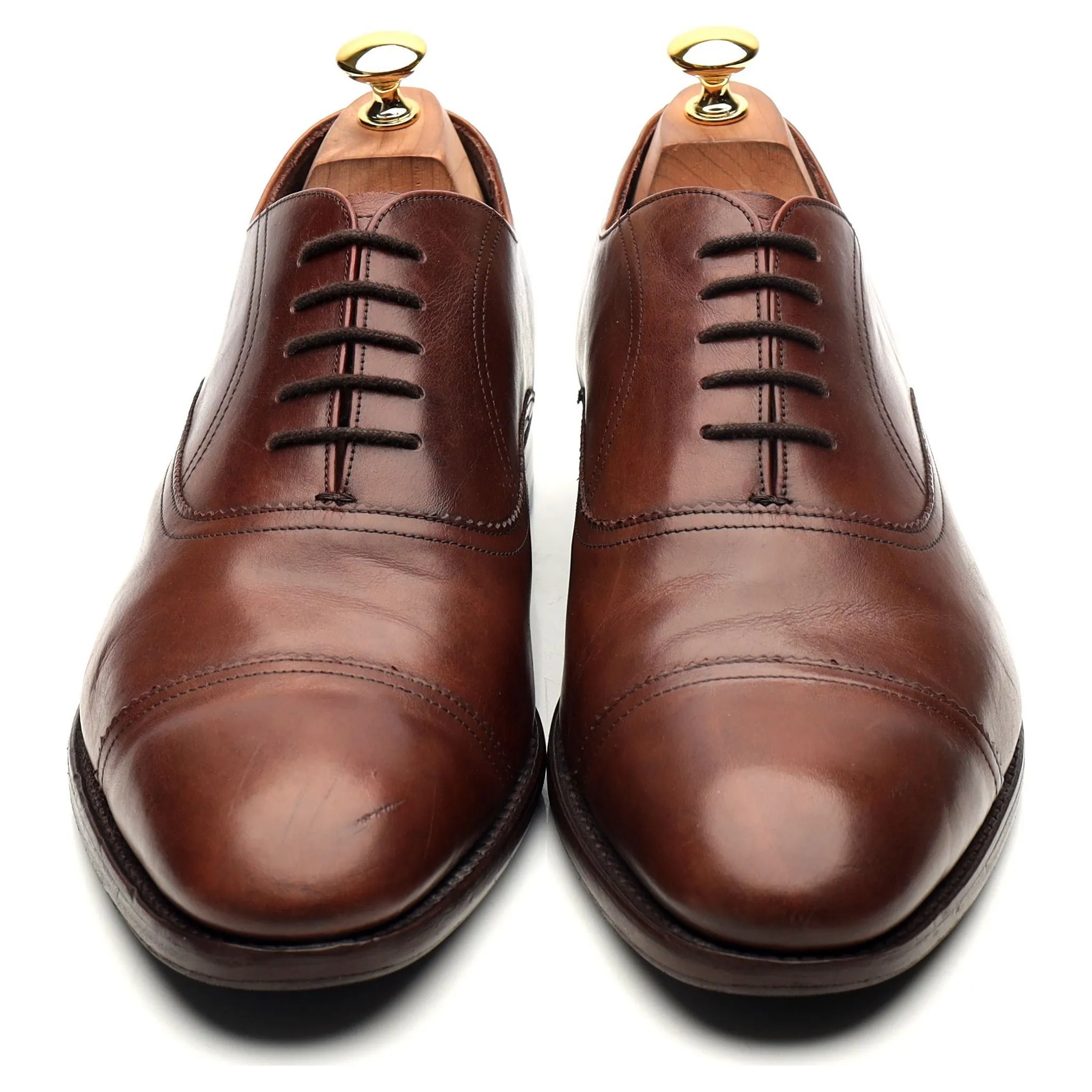 '3680MU01' Brown Leather Oxford UK 10 G