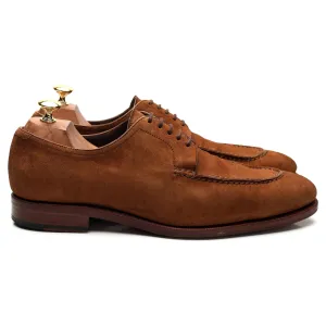 '757' Snuff Brown Suede Split Toe Derby UK 10 EE