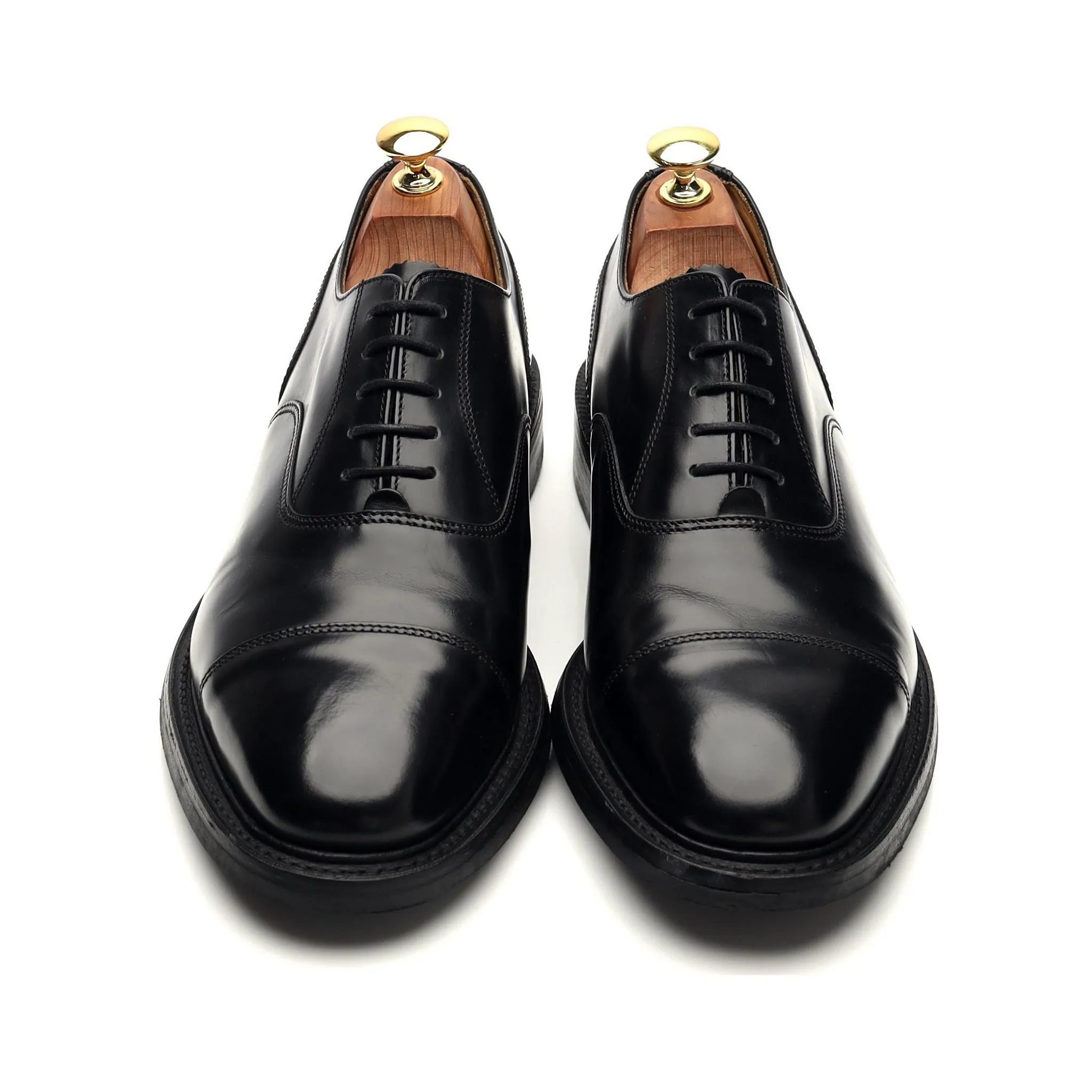 '805' Black Leather Oxford UK 8 F