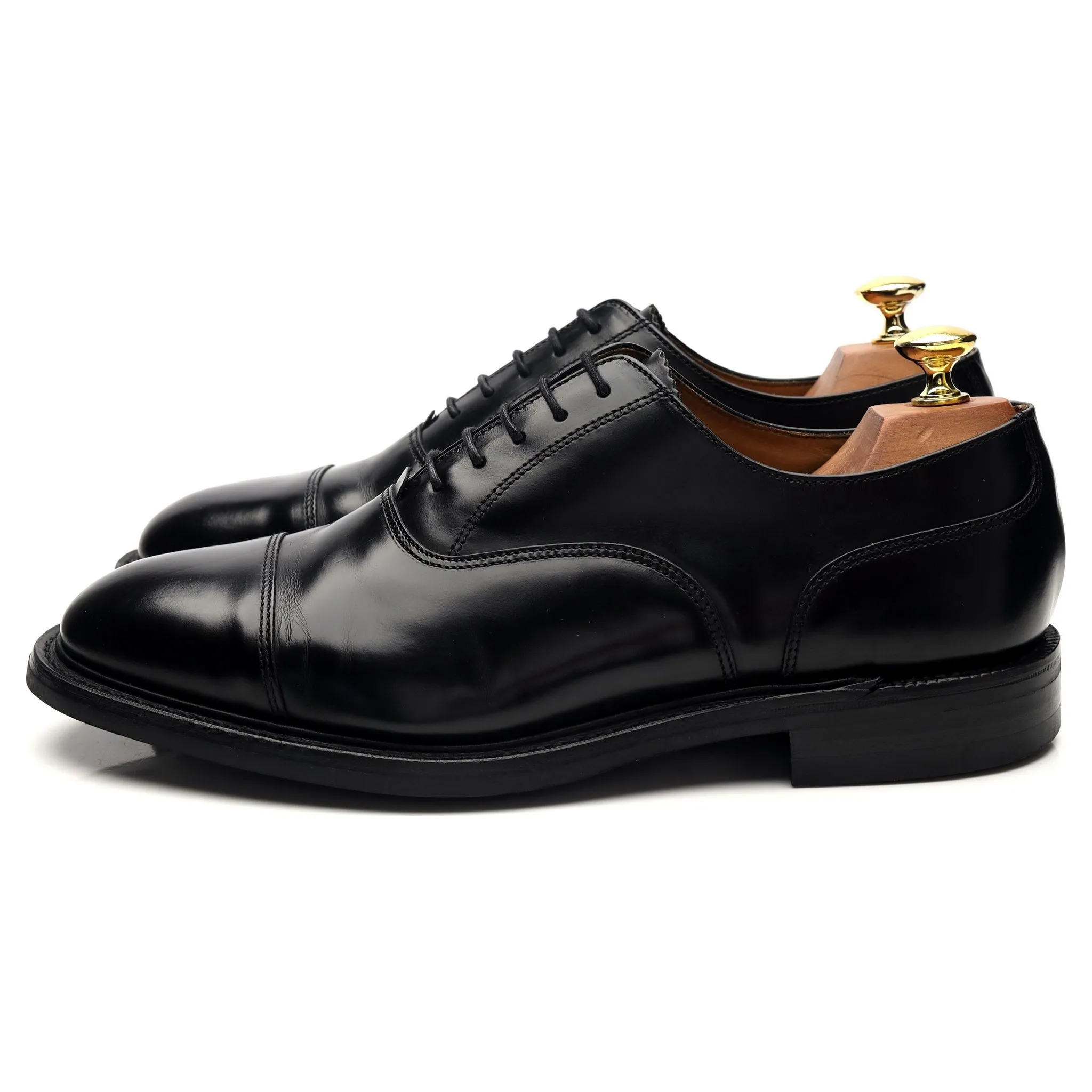 '805' Black Leather Oxford UK 8 F