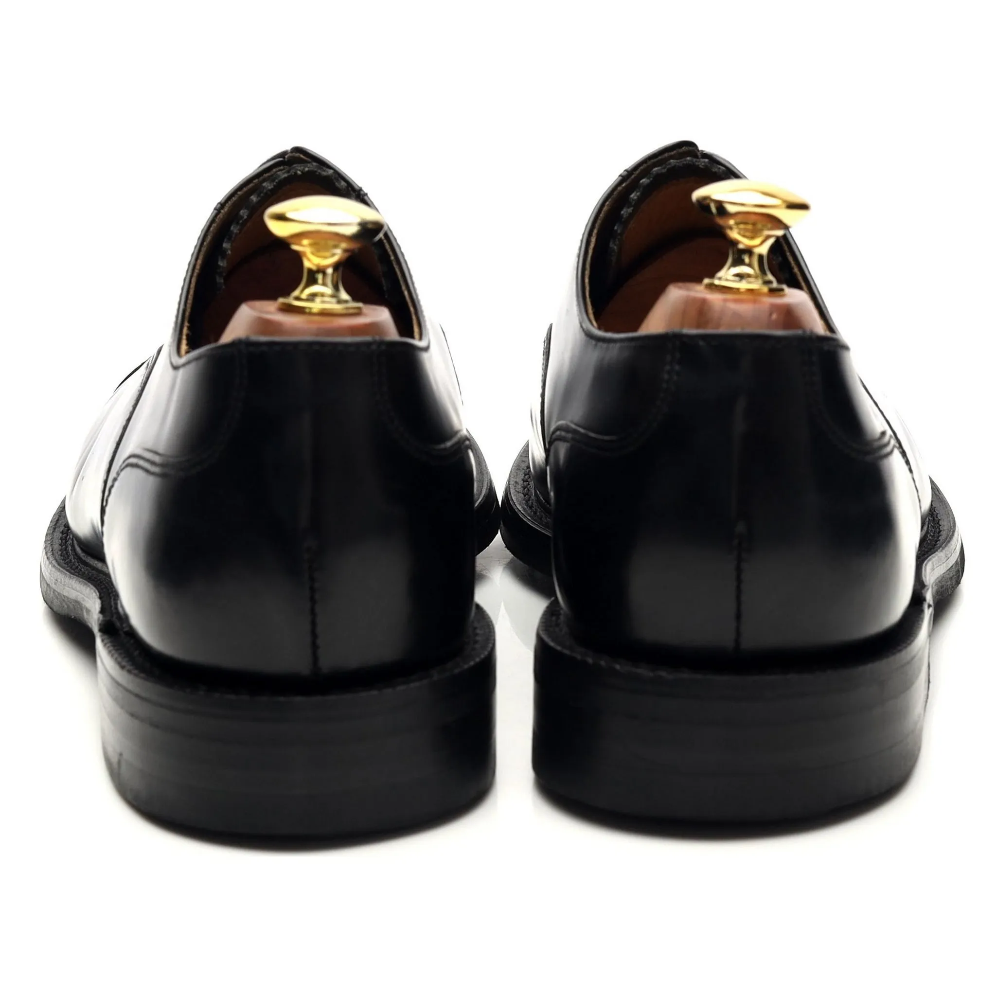 '805' Black Leather Oxford UK 8 F