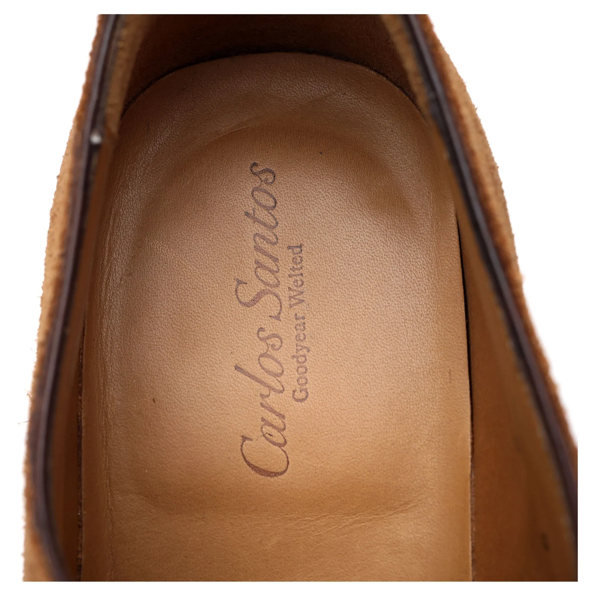 '8999' Tan Brown Suede Derby UK 9 F