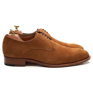 '8999' Tan Brown Suede Derby UK 9 F