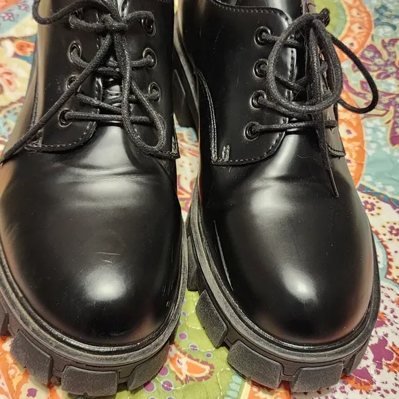 90s Y2K Vintage Madden Girl G-TRIX Platform Oxford Style