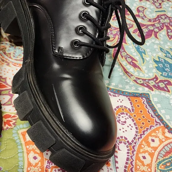 90s Y2K Vintage Madden Girl G-TRIX Platform Oxford Style