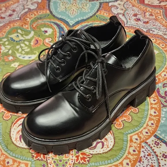 90s Y2K Vintage Madden Girl G-TRIX Platform Oxford Style
