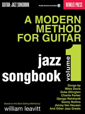 A Modern Method for Guitar - Jazz Songbook, Vol. 1 (Book/Online Audio)
