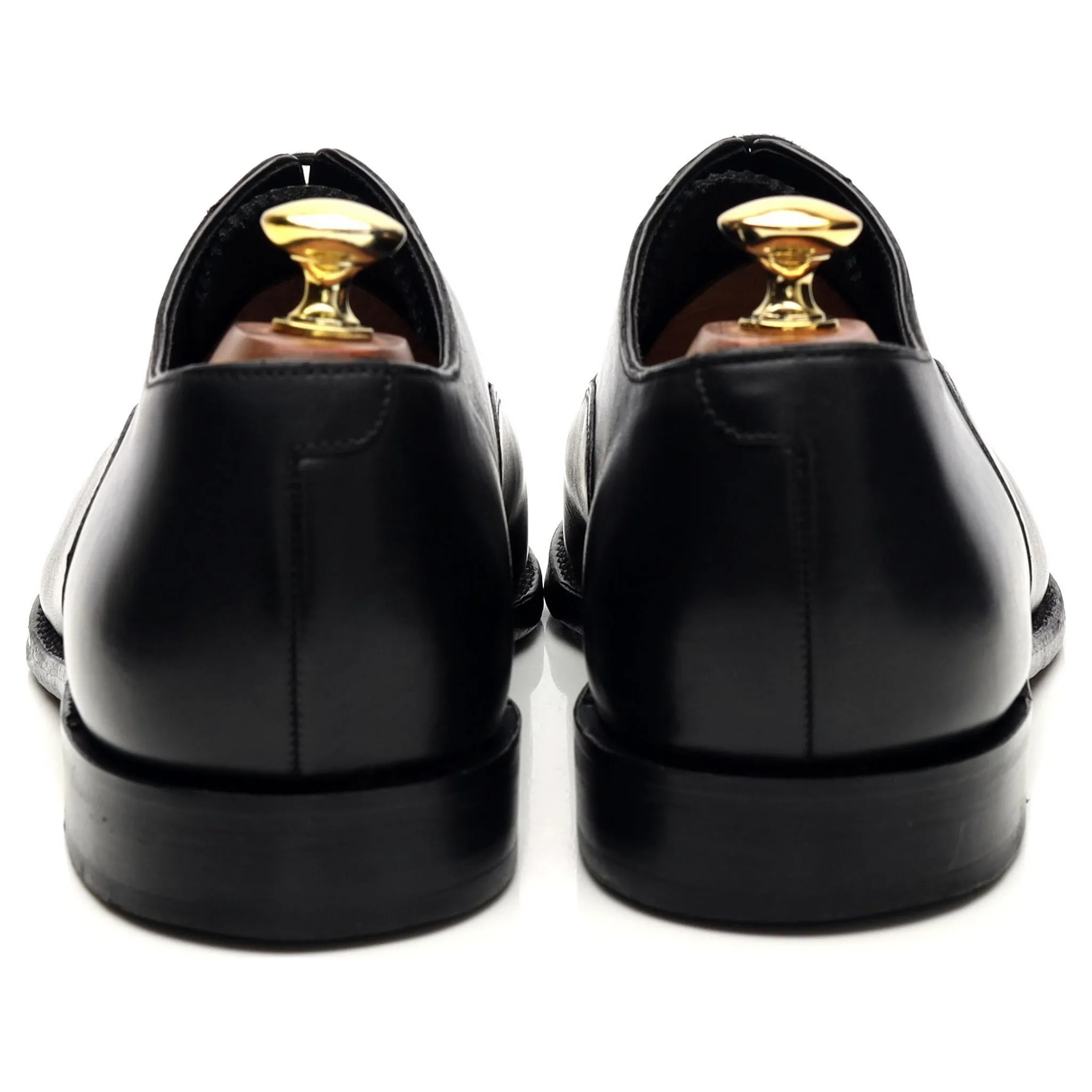 'Aldwych' Black Leather Oxford UK 8 F