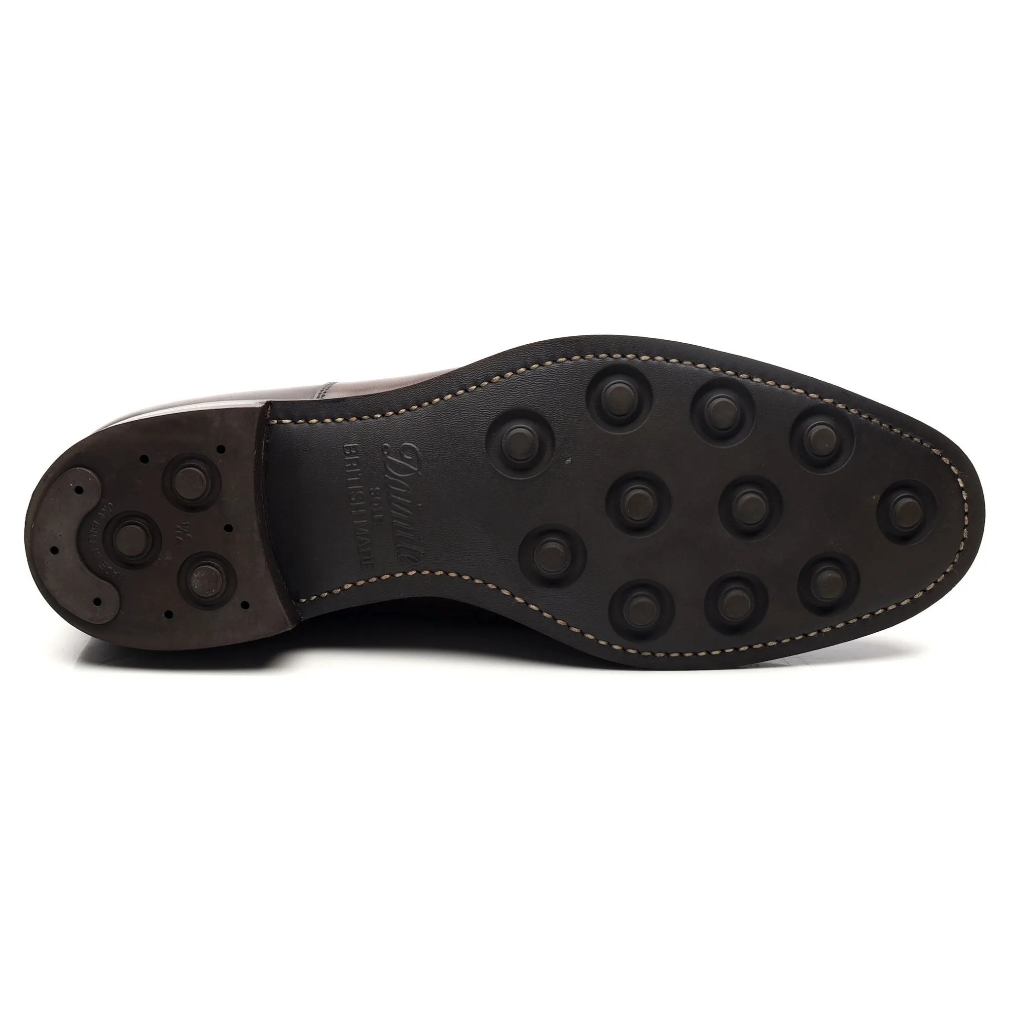 'Alfred' Dark Brown Leather Oxford UK 9 F