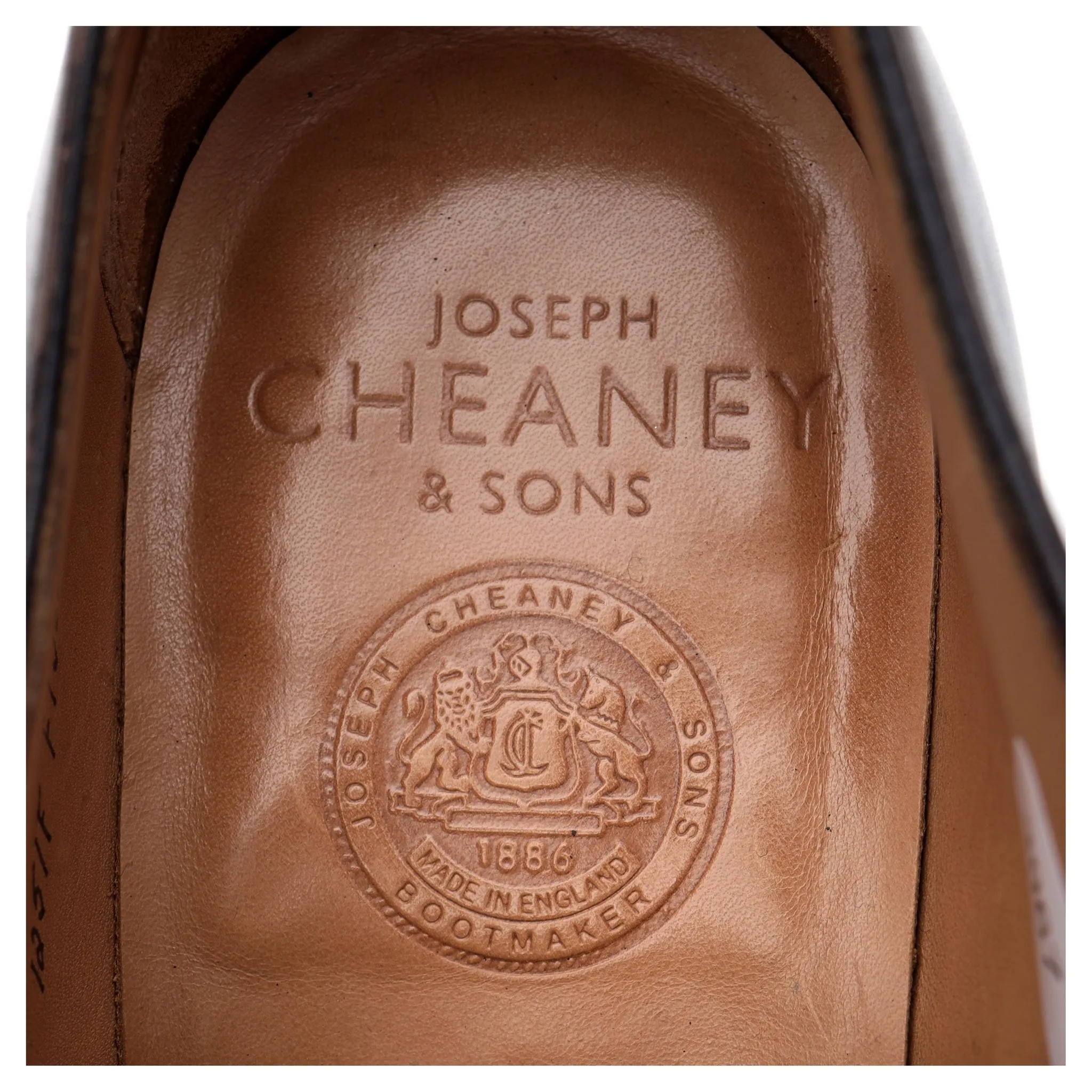 'Alfred' Dark Brown Leather Oxford UK 9 F