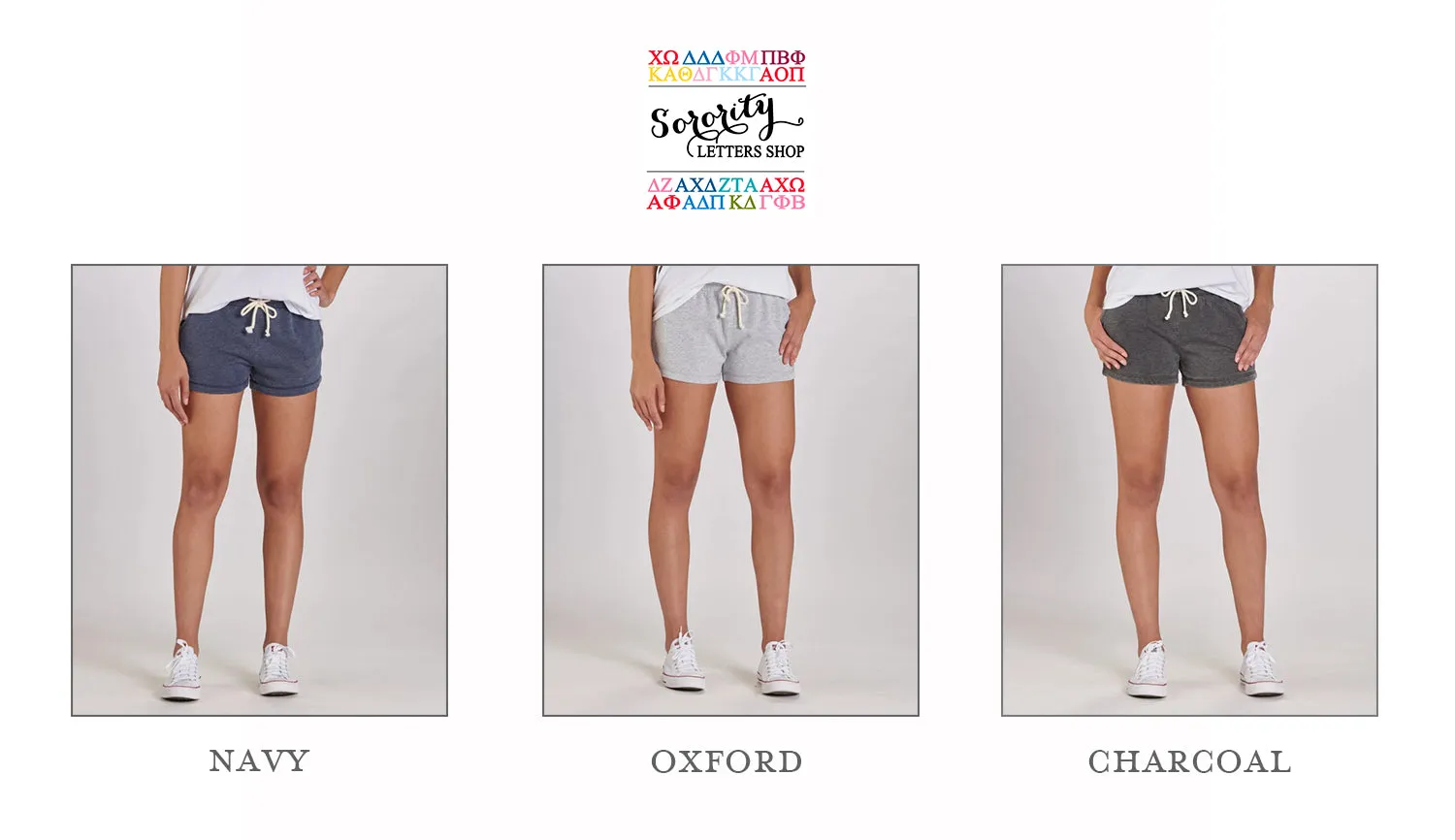 Alpha Omicron Pi Rally Shorts