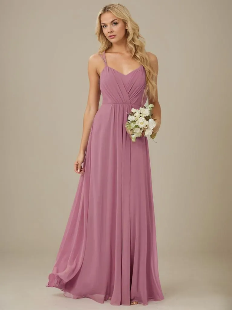 Aminata bridesmaid or ball gown with lace up back