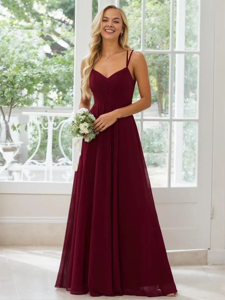 Aminata bridesmaid or ball gown with lace up back