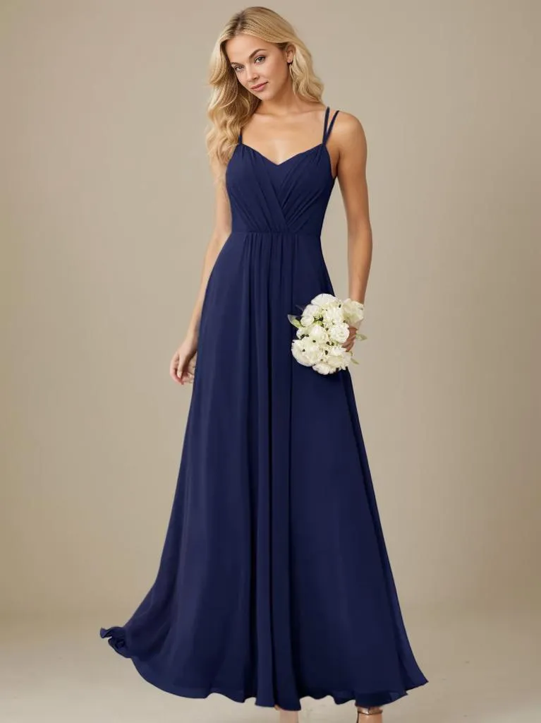 Aminata bridesmaid or ball gown with lace up back