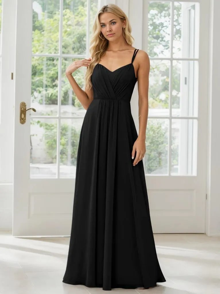 Aminata bridesmaid or ball gown with lace up back