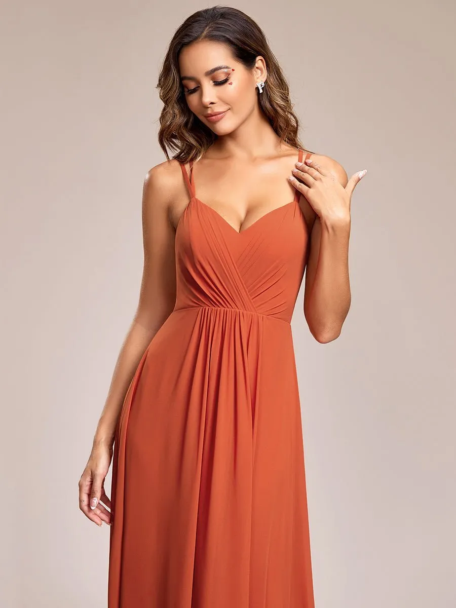 Aminata bridesmaid or ball gown with lace up back