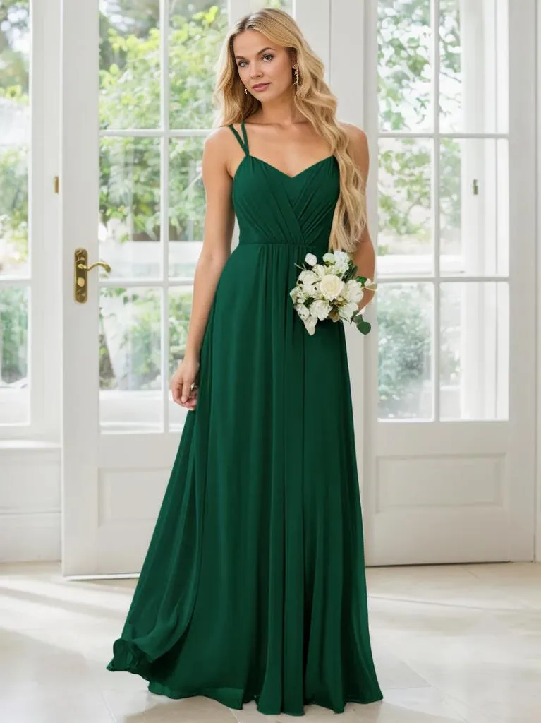 Aminata bridesmaid or ball gown with lace up back
