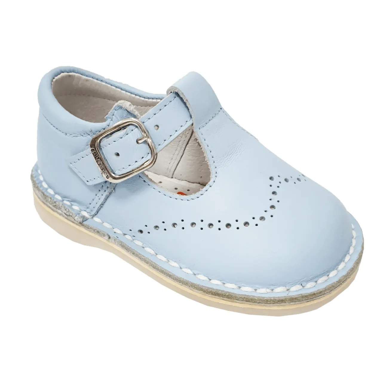 Andanines Baby Blue First Shoes