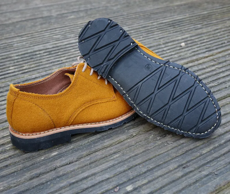 Andes Burel Derby Lace-up Shoes - Pumpkin